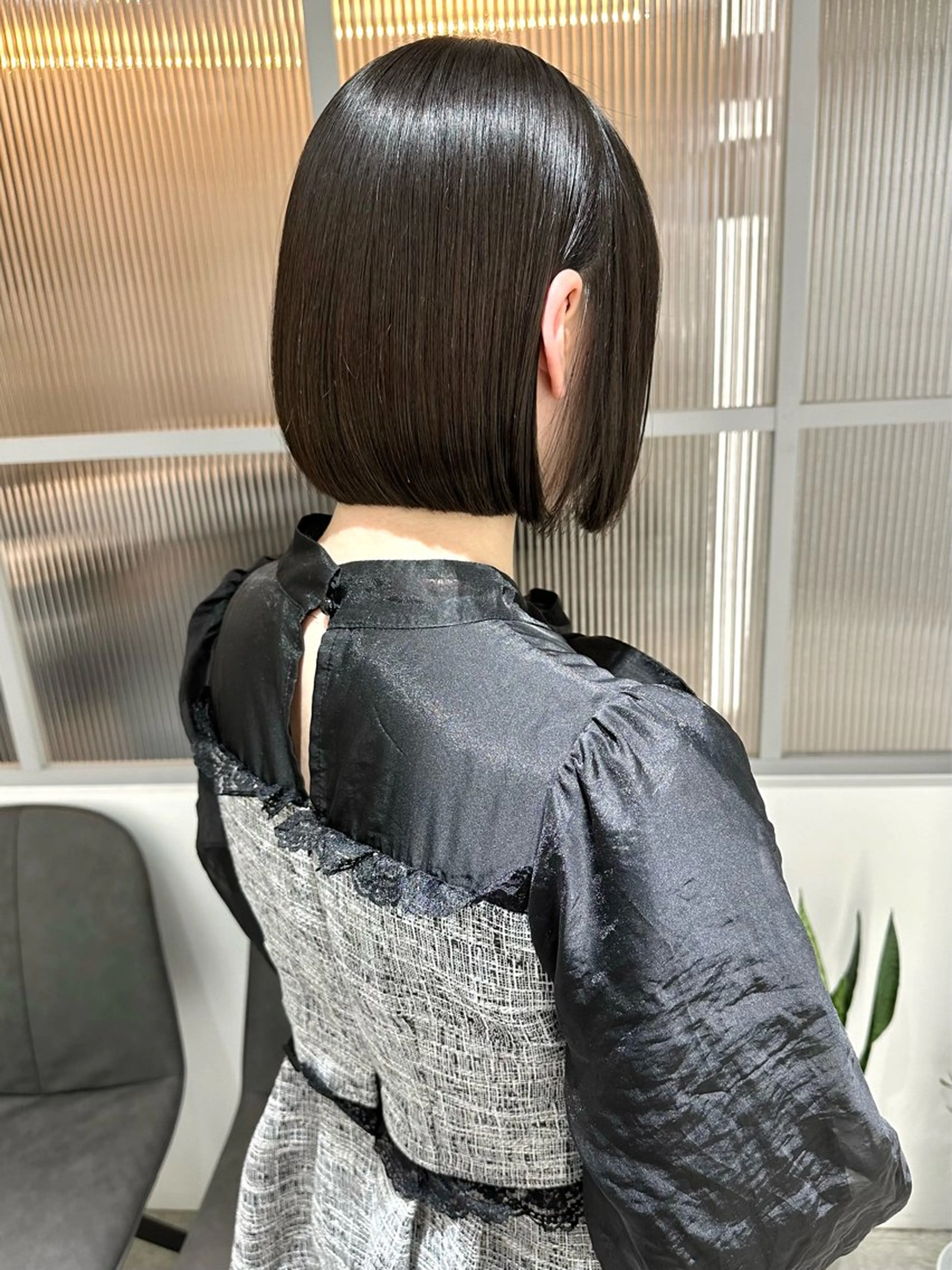 ショート 髪質改善&縮毛矯正 🍀本木ヨシヒサのヘアスタイル