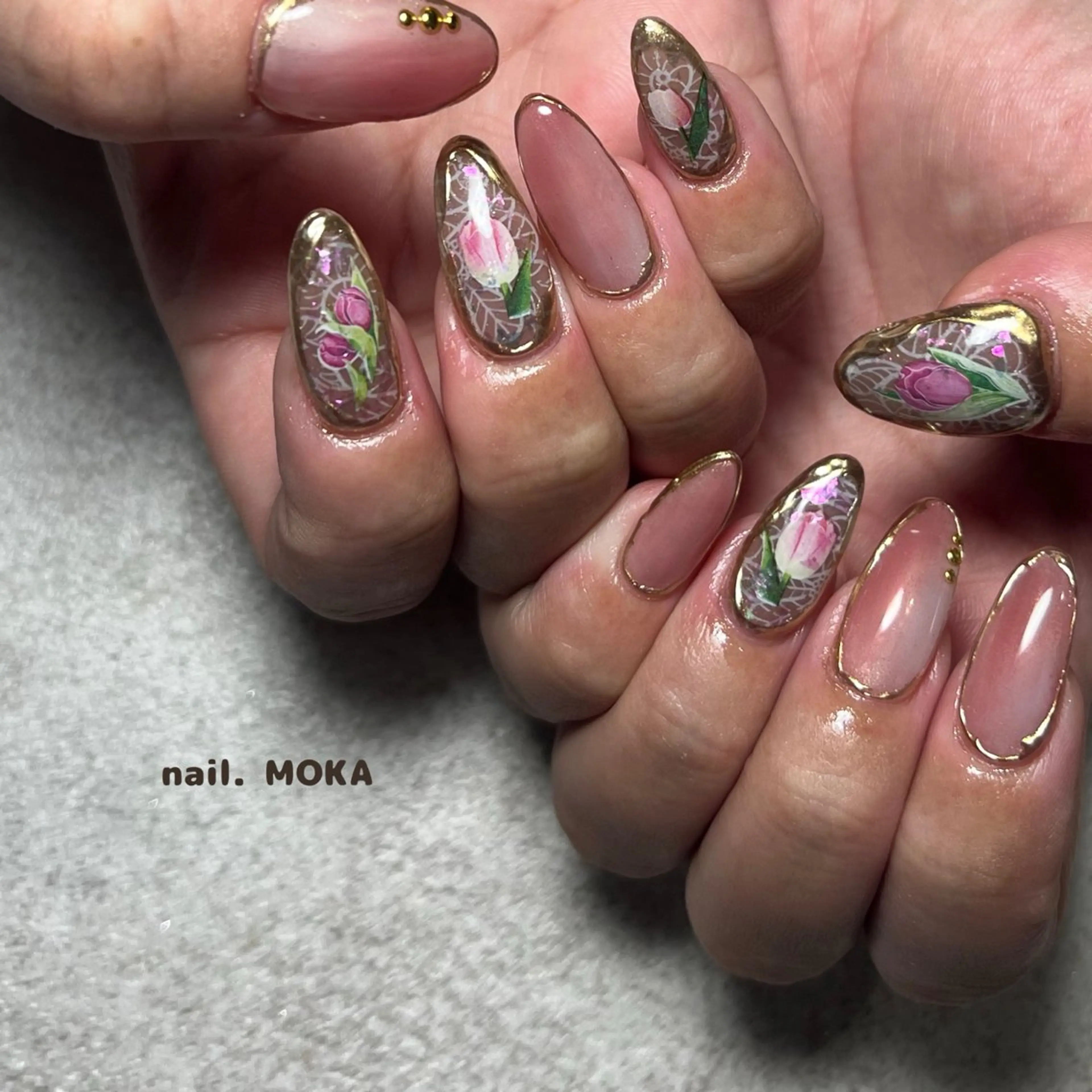 ネイル ハンドネイル nail salon MOKAのネイルデザイン