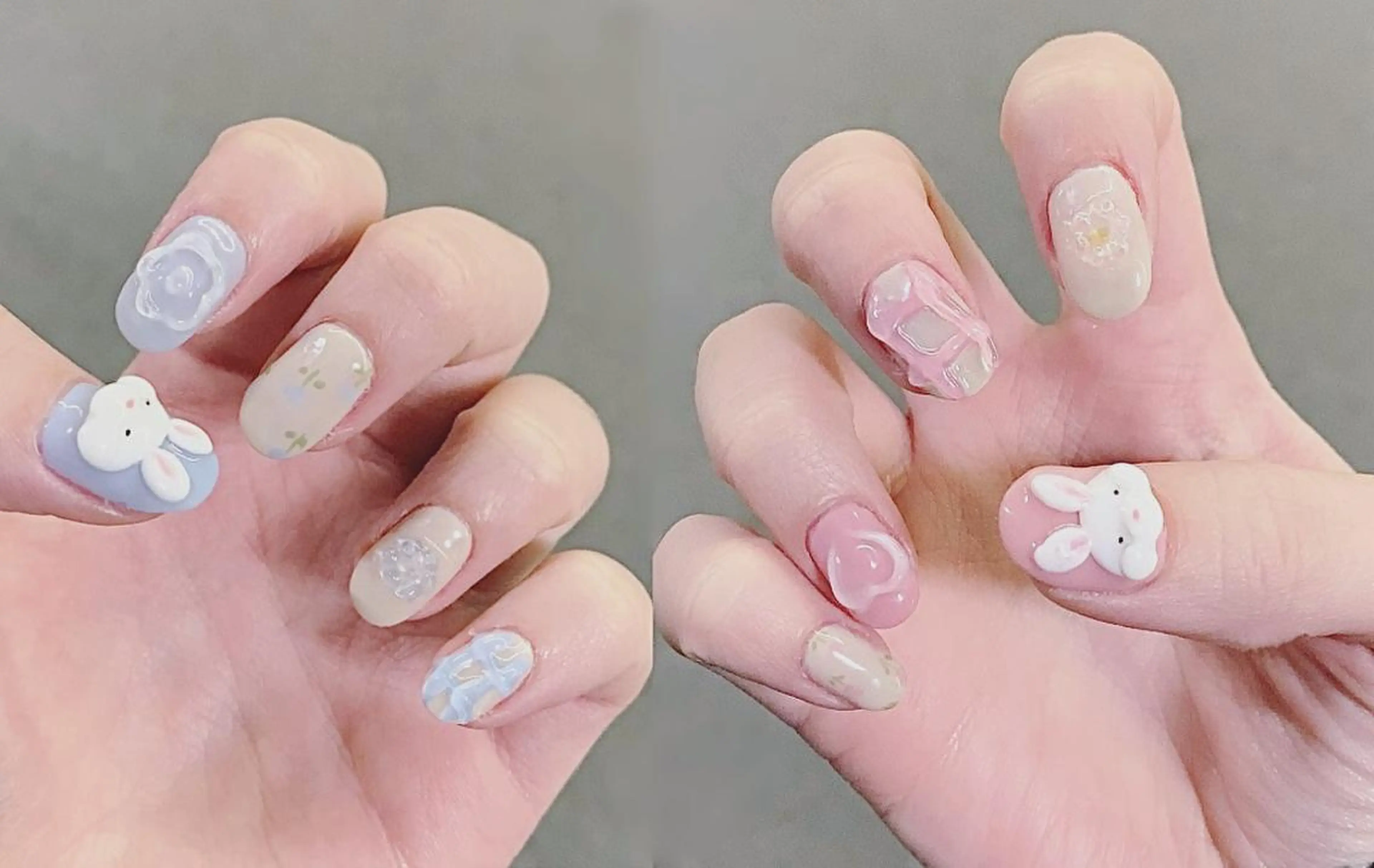 ネイル アニマル柄 アートネイル ジェルネイル 持ち込み Nyanco Nailのネイルデザイン