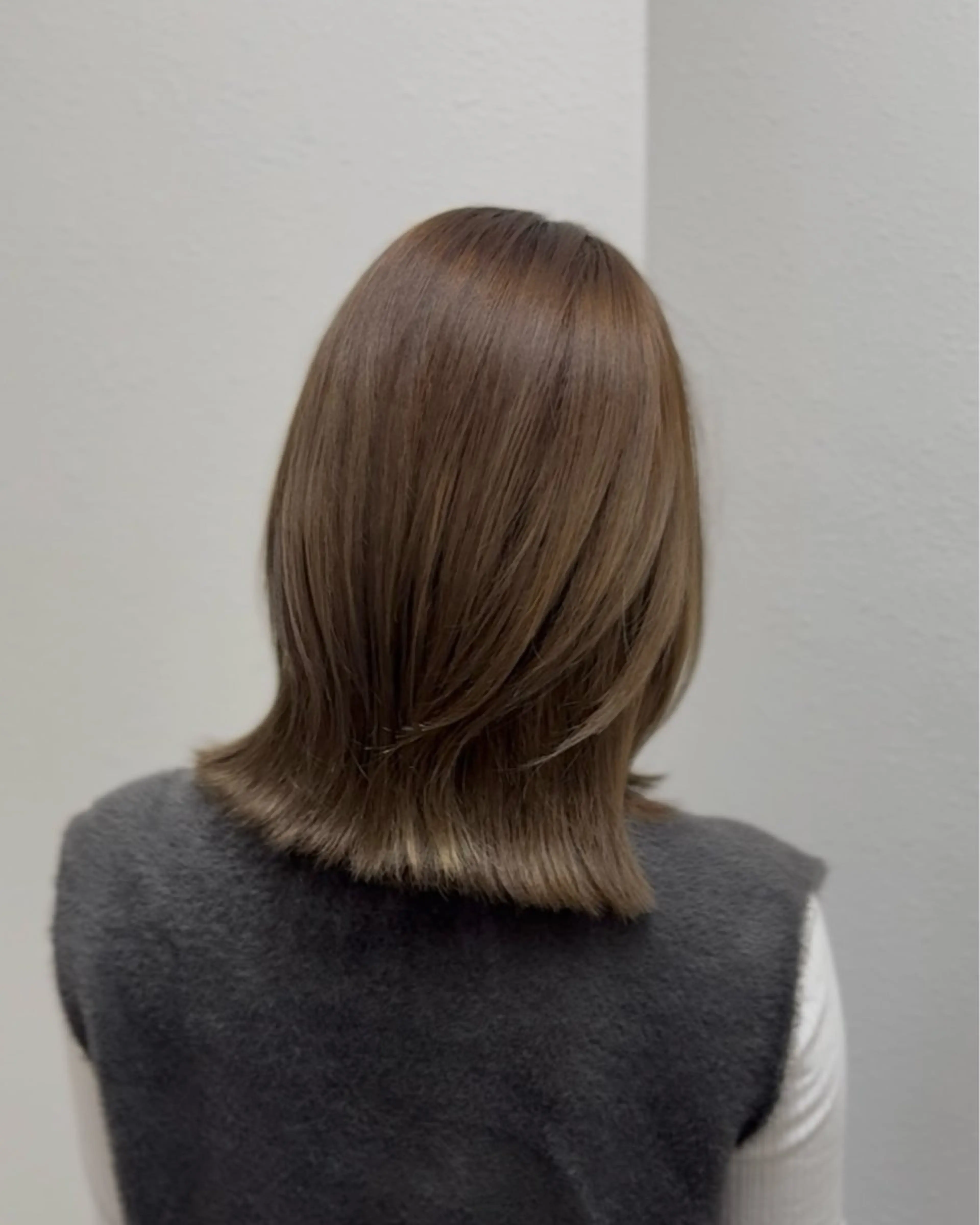 ミディアム カット ヘアカラー トリートメント 渋谷ケアブリーチ ❤️🔥徳田空悟のヘアスタイル