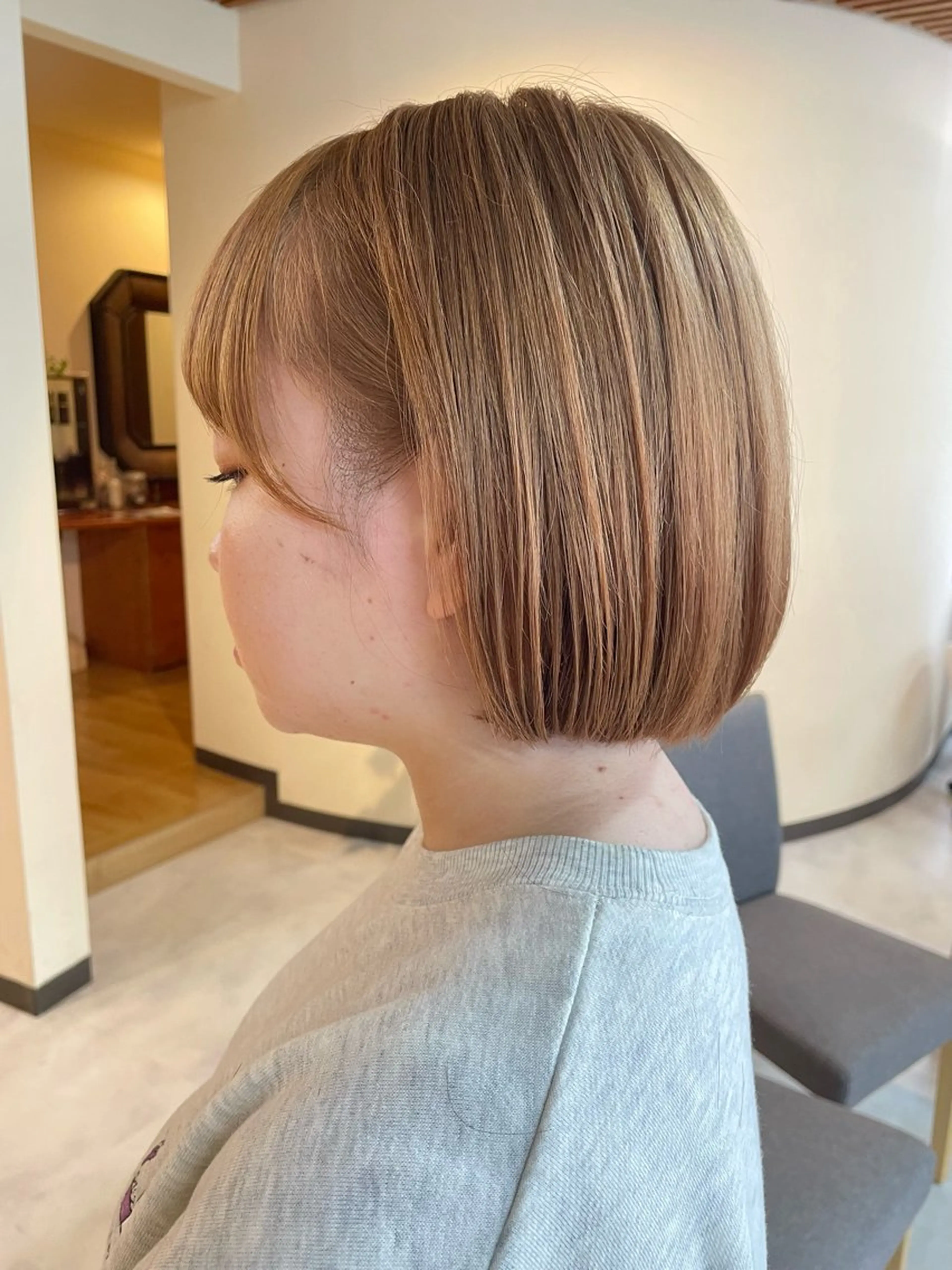 ショート ボブ 宮本 いぶきのヘアスタイル