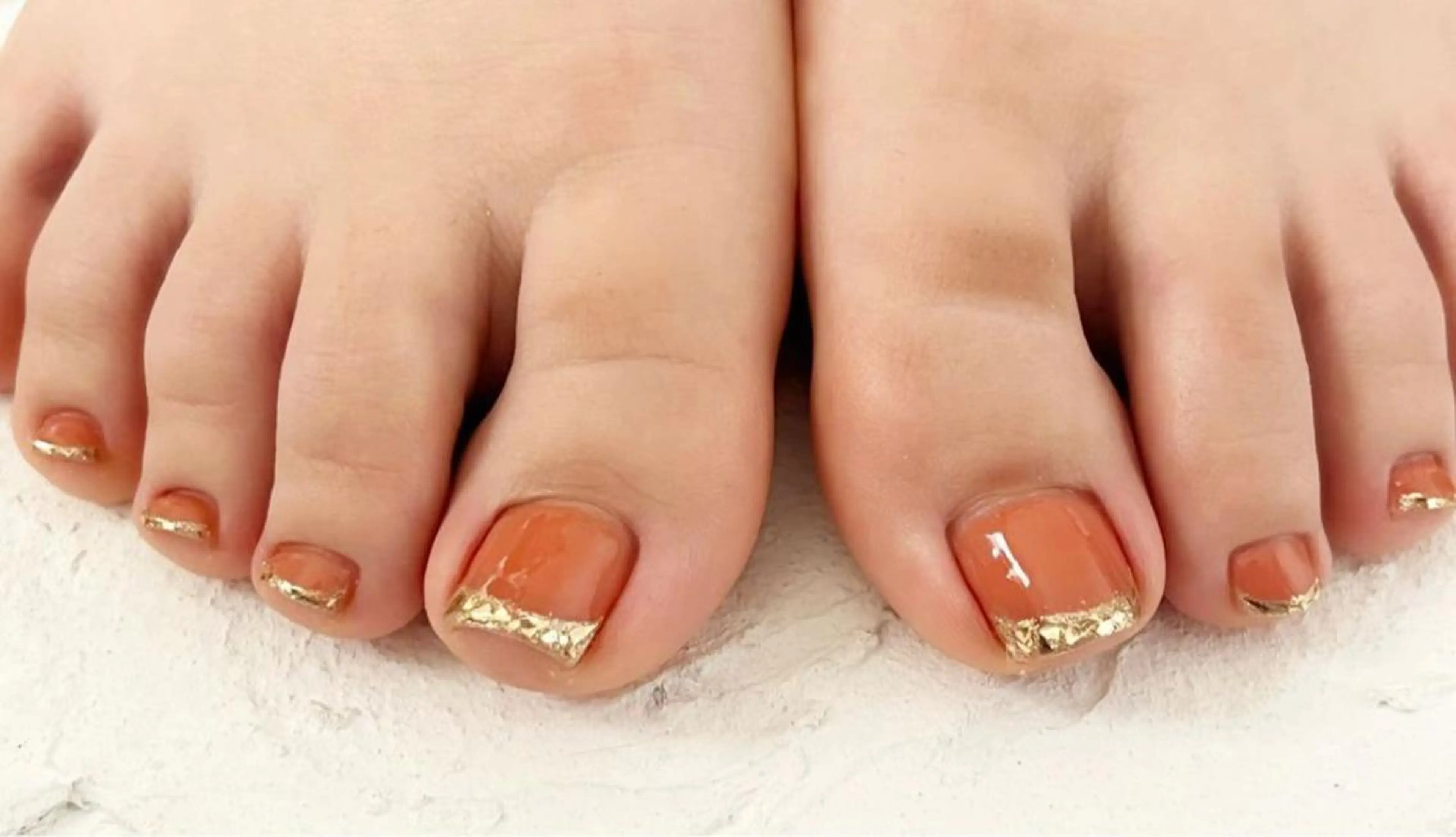 🦶🏻🦶🏻🦶🏻❣️初回ソフトジェルオフ無料❣️フットクリアガラスフレンチの写真