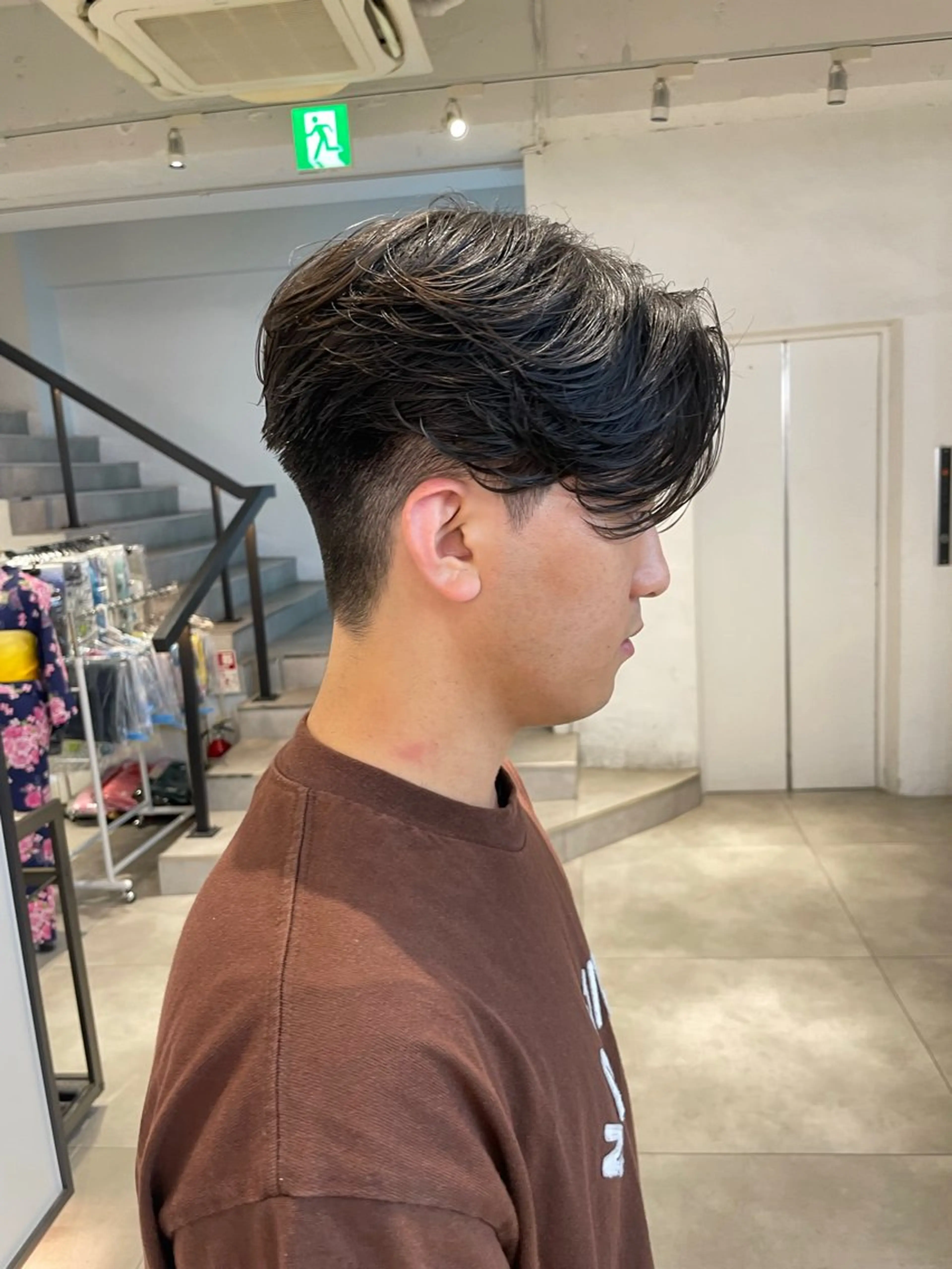 ショート パーマ メンズ カット パーマ 🇰🇷カルマパーマ kaito🇰🇷のヘアスタイル