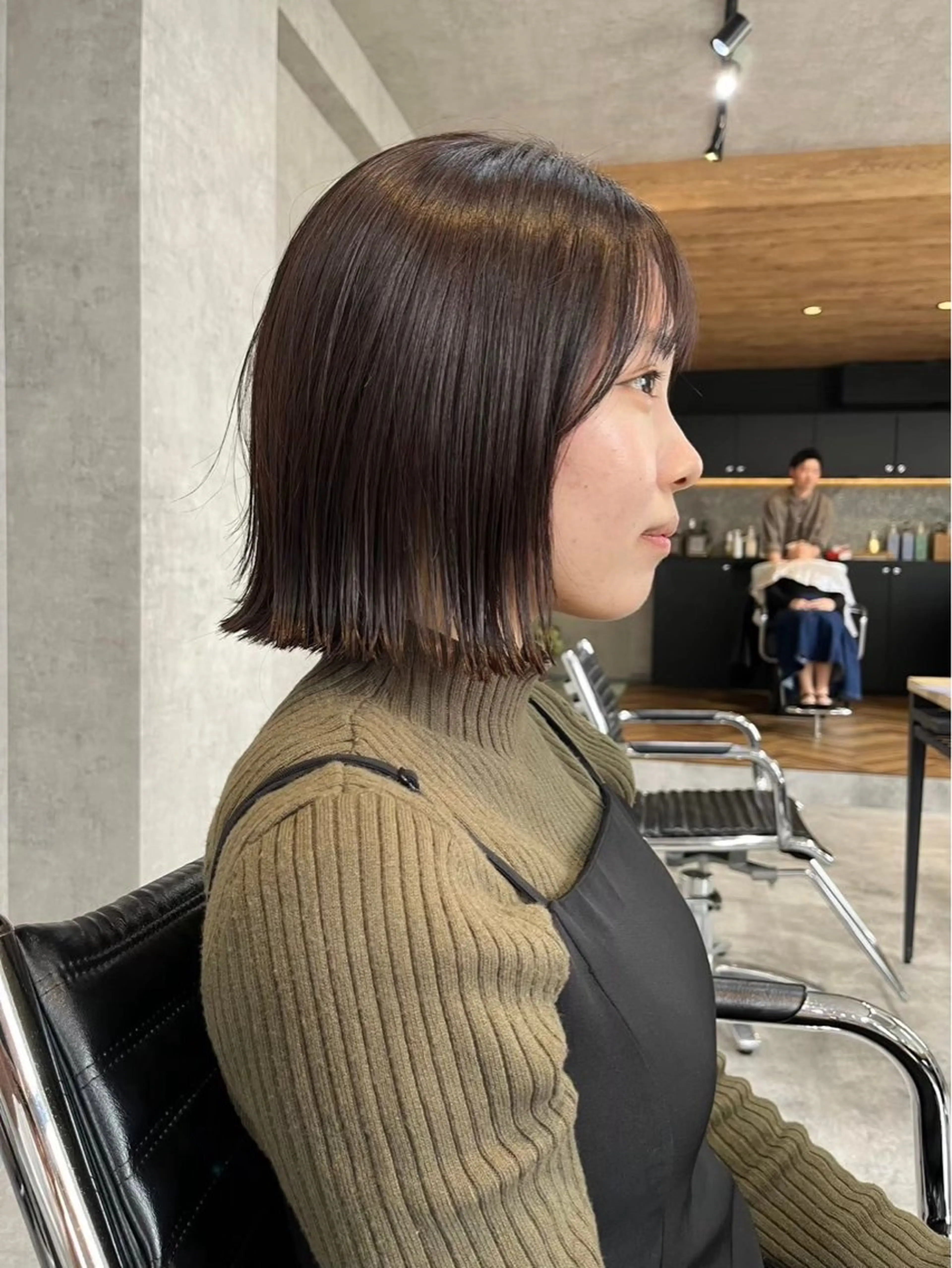 ショート カラー ヘアカラー トリートメント 飯田 晟恭のヘアスタイル