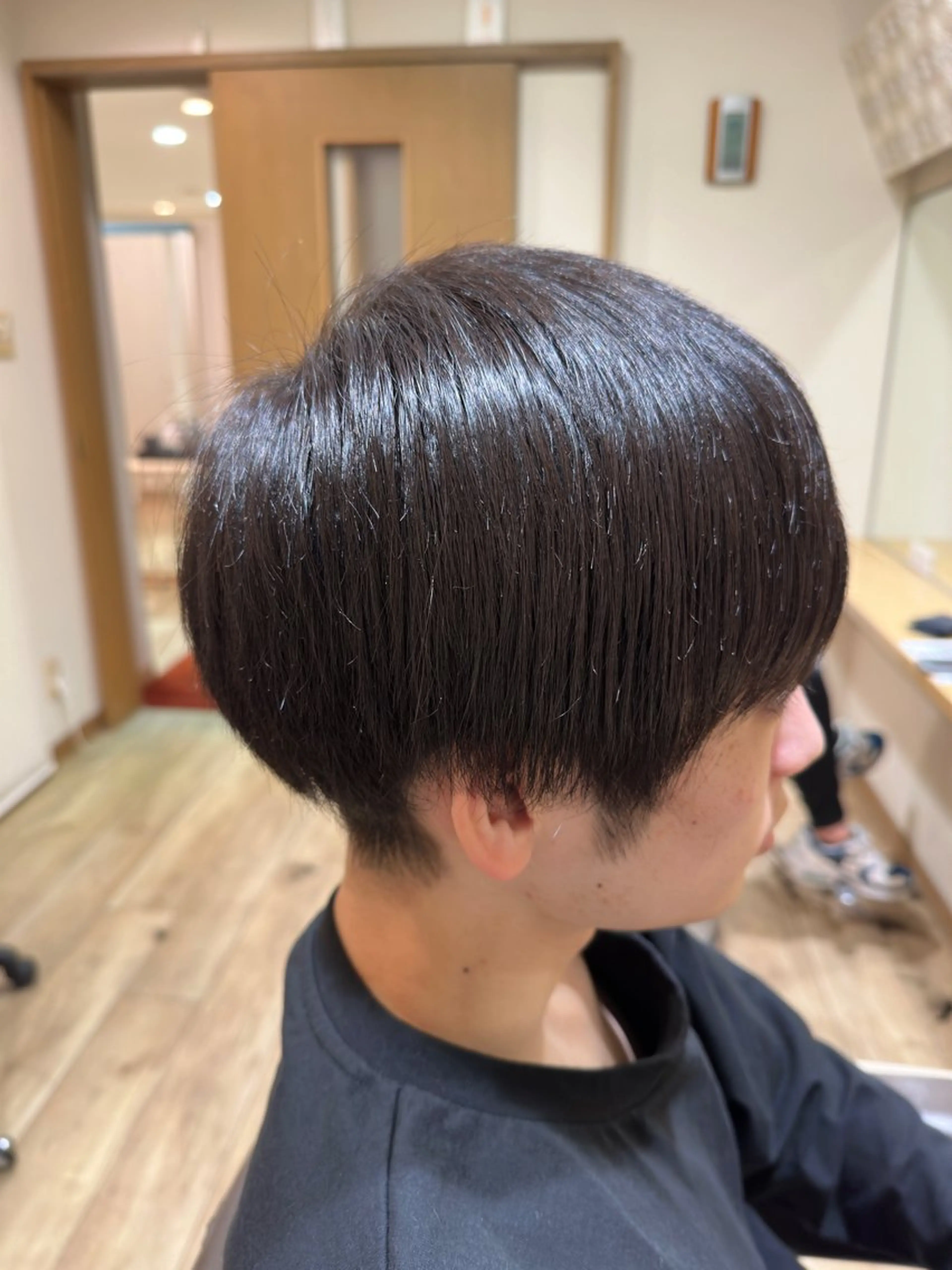 ショート カット 縮毛矯正 玉木 雄也のヘアスタイル