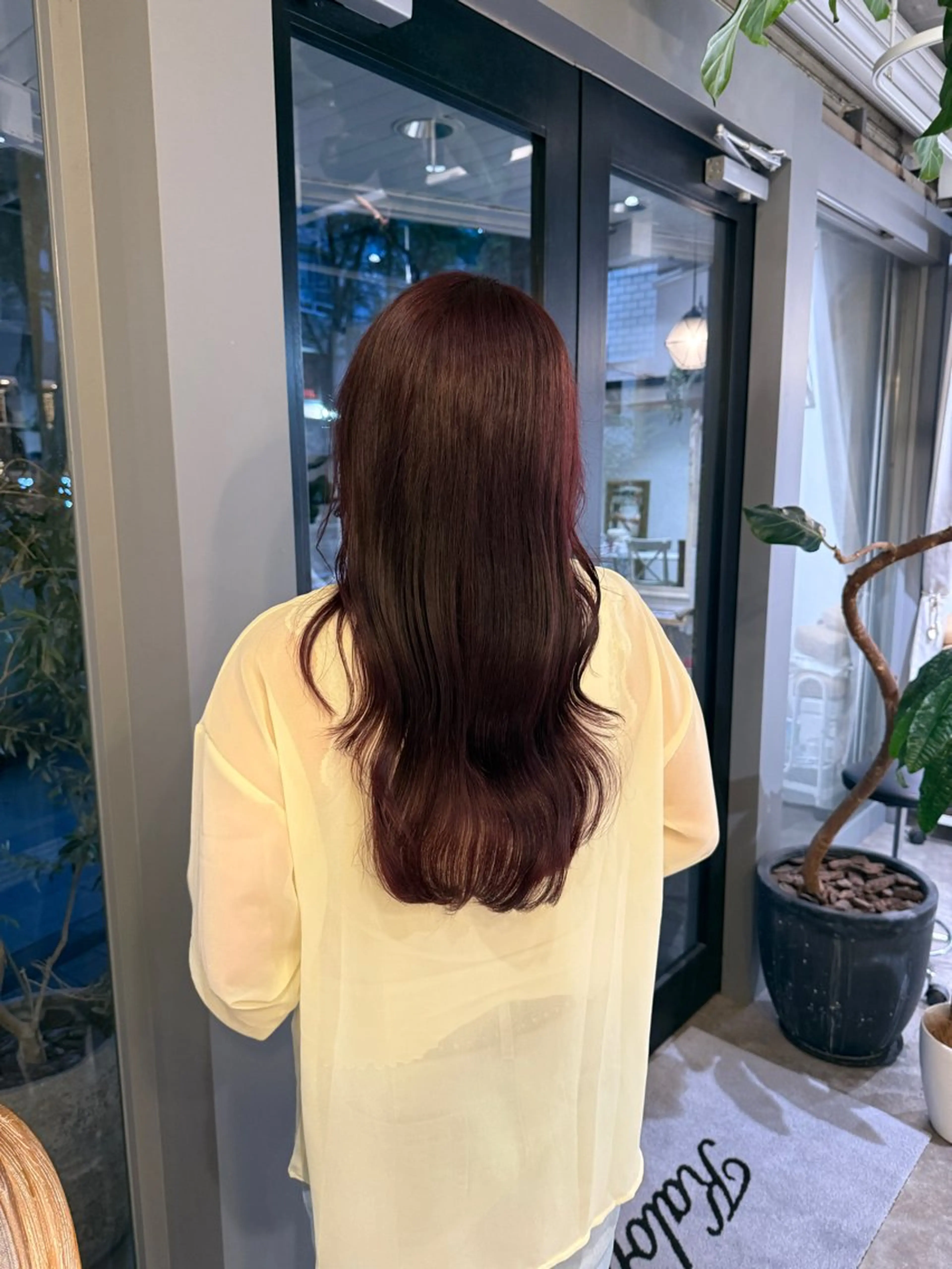 ロング カラー ヘアカラー 暖色艶カラー/ ハイトーン🪽美咲のヘアスタイル