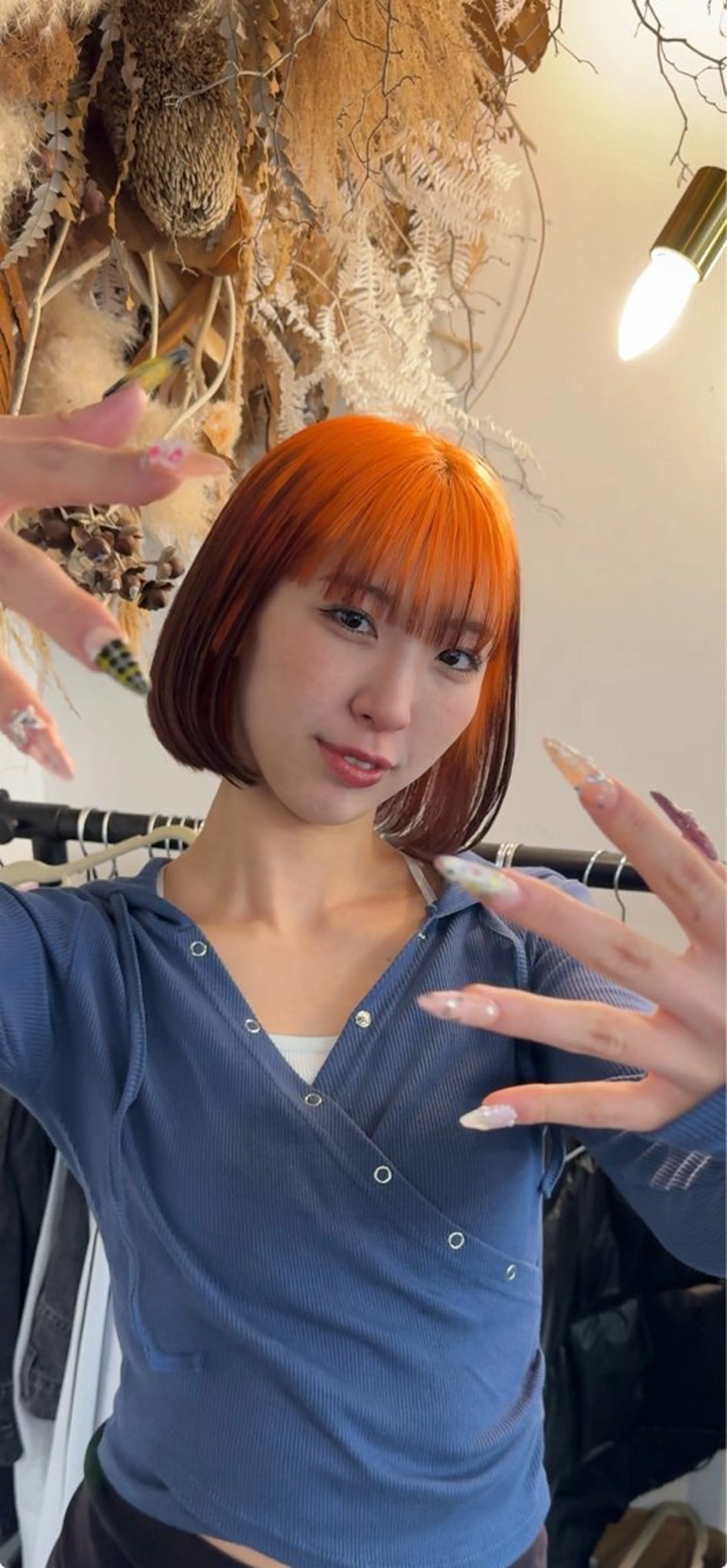 カラー ハイトーン/デザイン カラーぺこのヘアスタイル