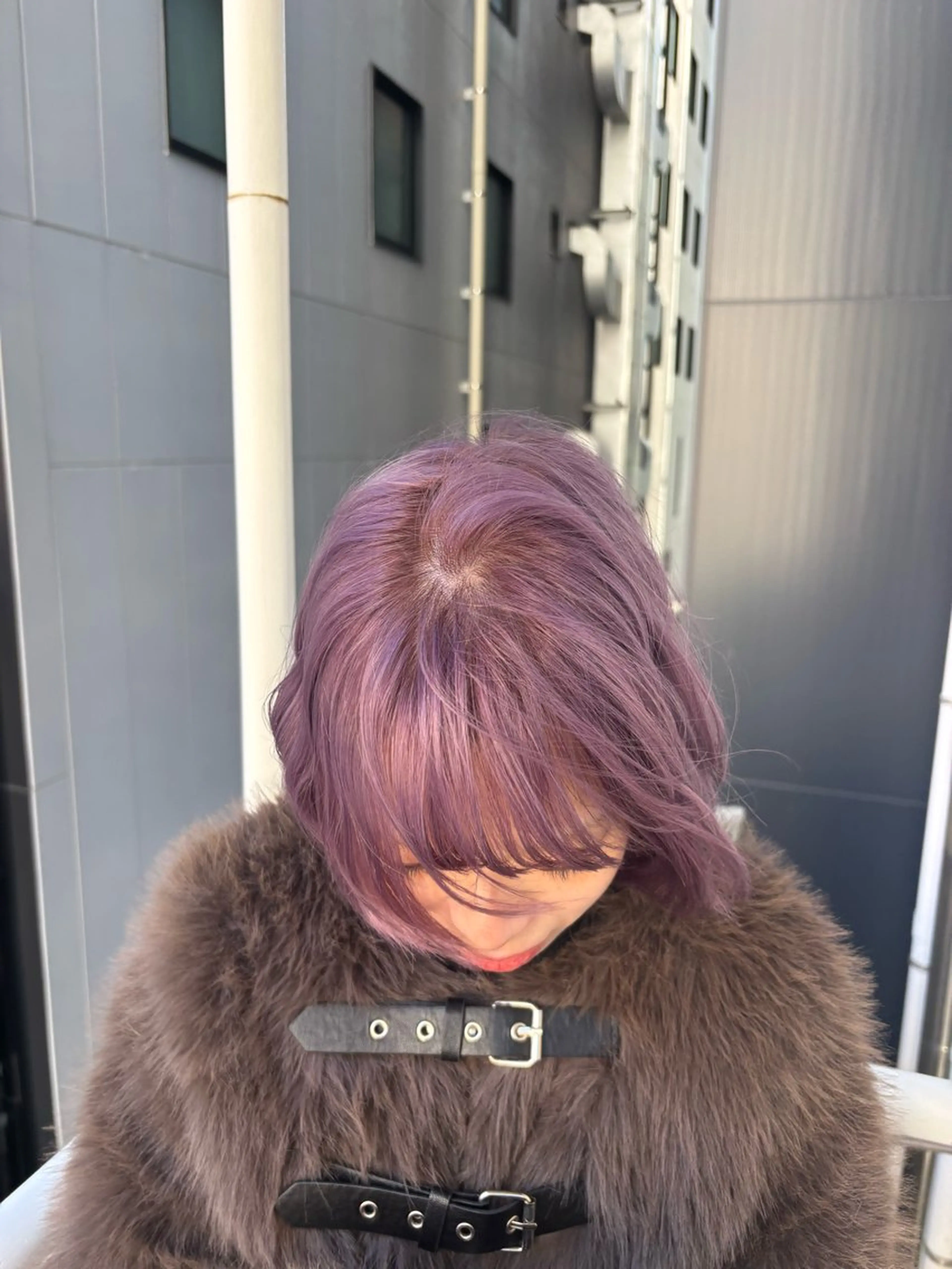 ショート ヘアカラー トリートメント 朝倉 南のヘアスタイル