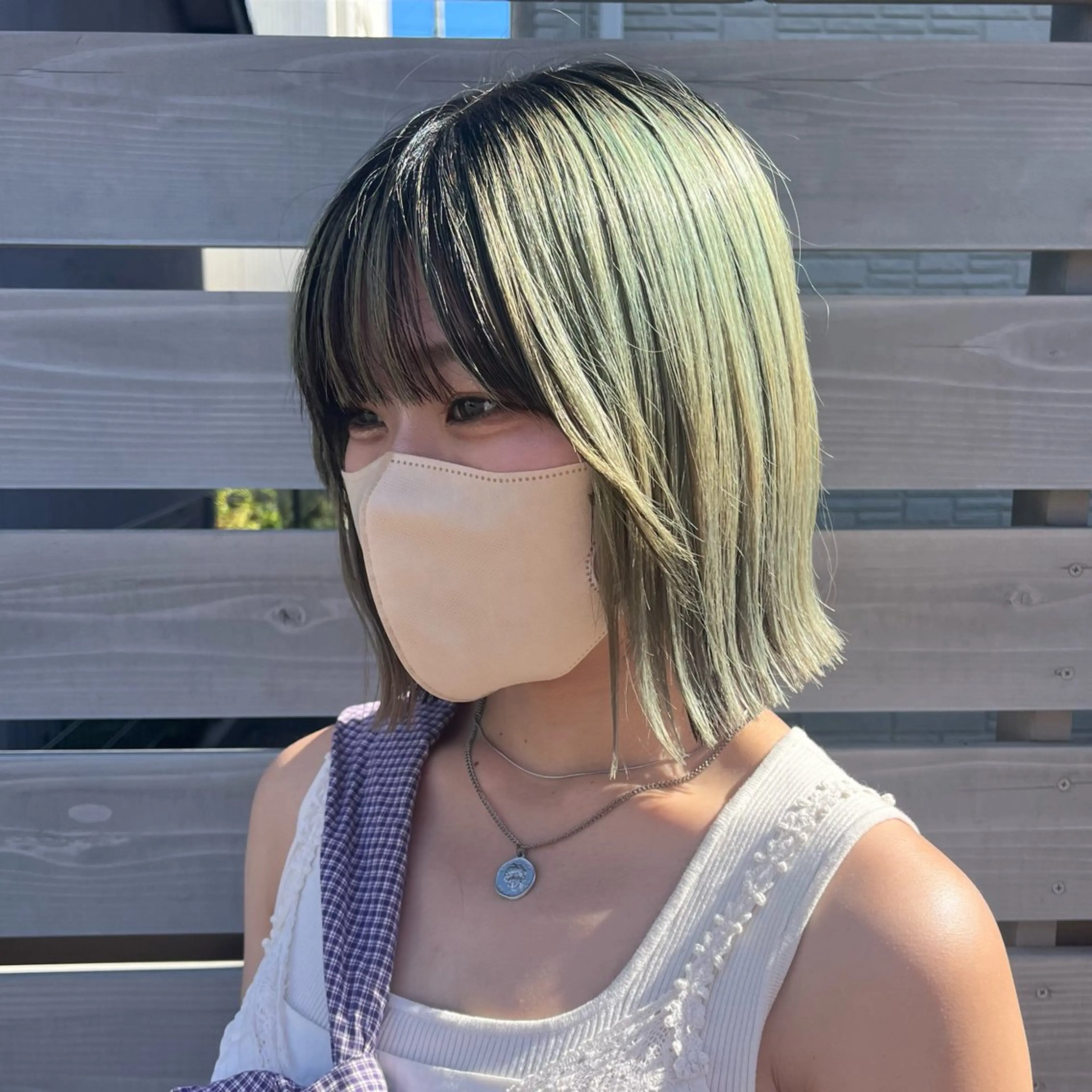 ミディアム カラー カラー/韓国レイヤー /ブリーチ/hinaのヘアスタイル