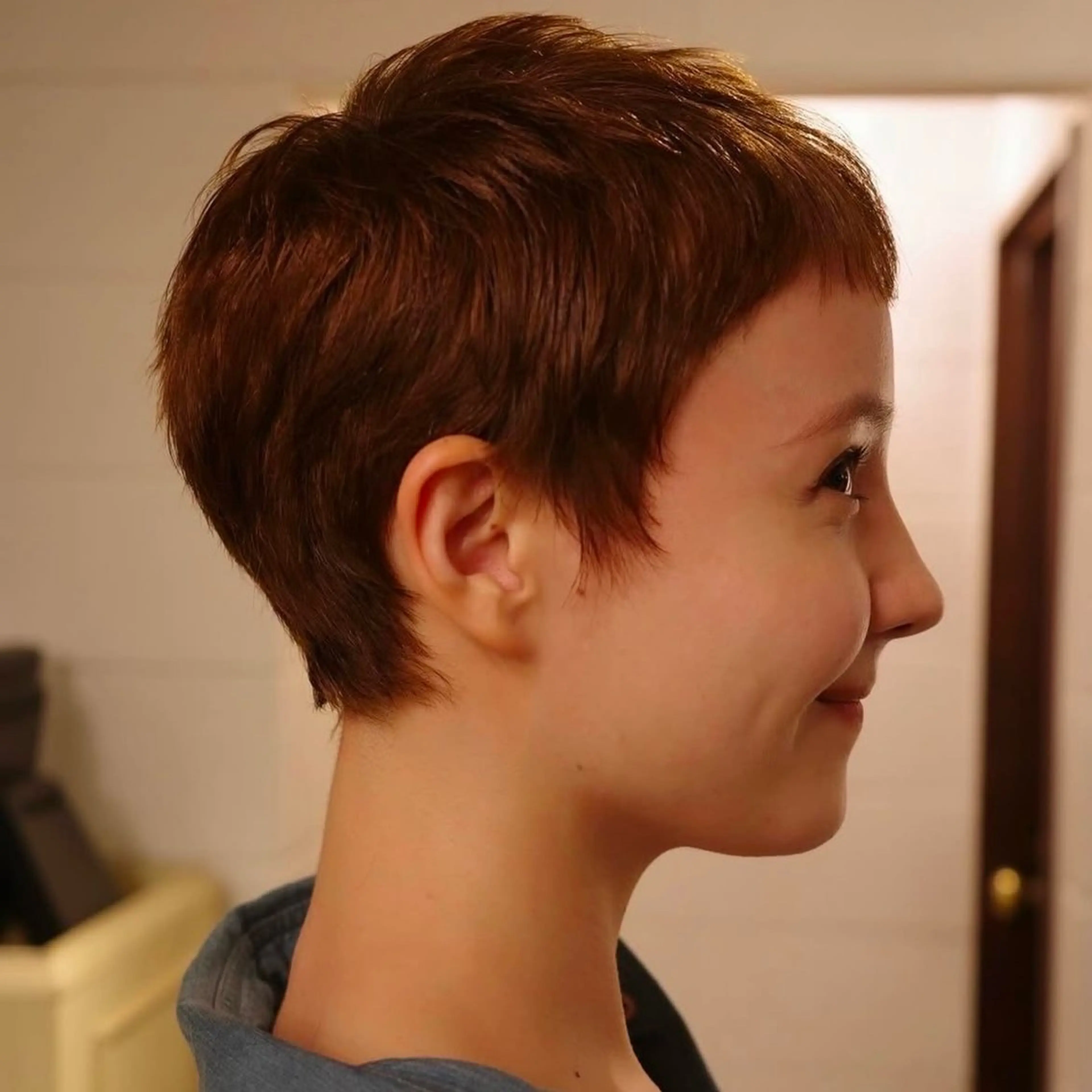 ショート ショートレイヤー ベリーショート レイヤーカット ショートヘア 🌿ボブ パーマ高橋啓太🌿のヘアスタイル