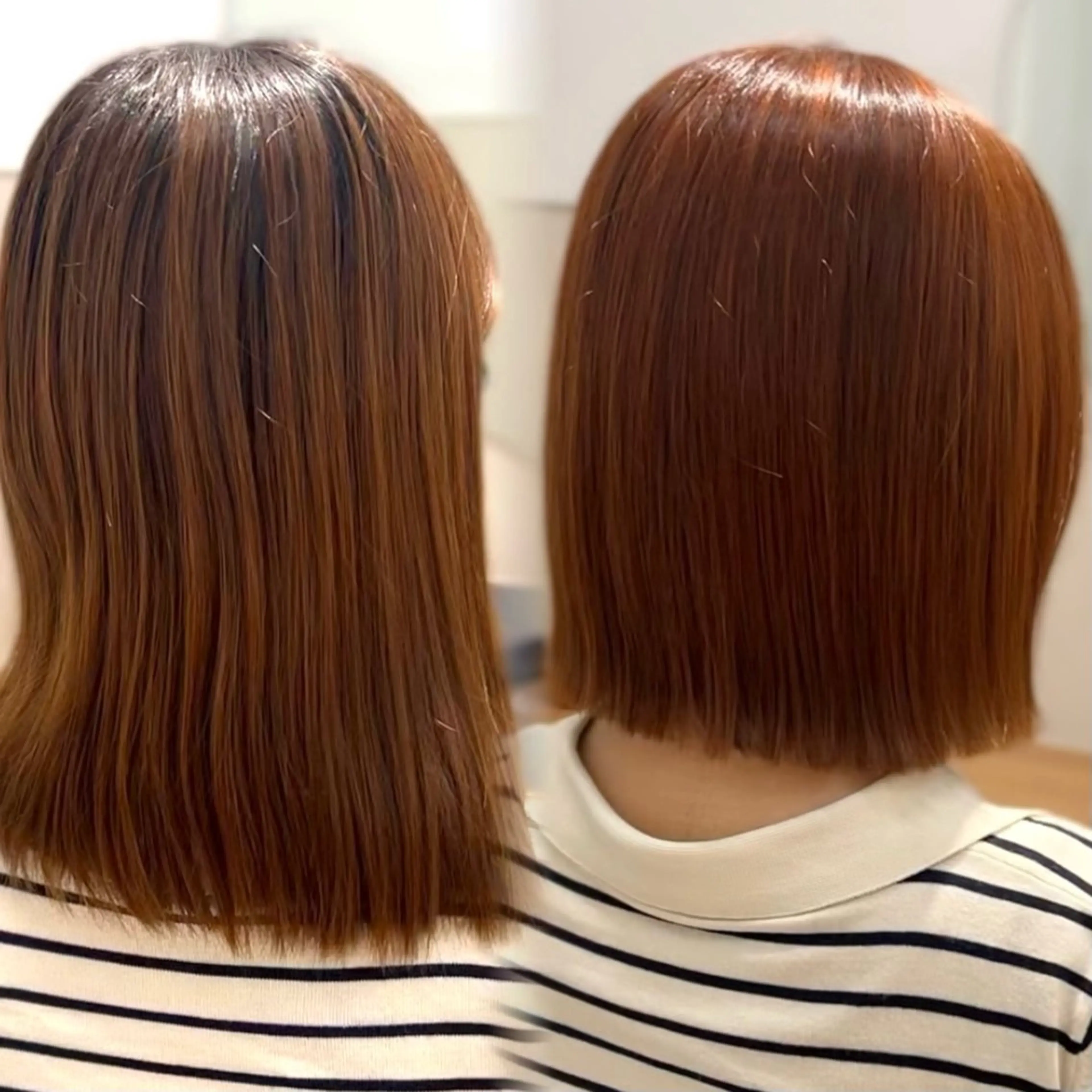 ミディアム カット ヘアカラー ボブ限定🎀 エミリのヘアスタイル