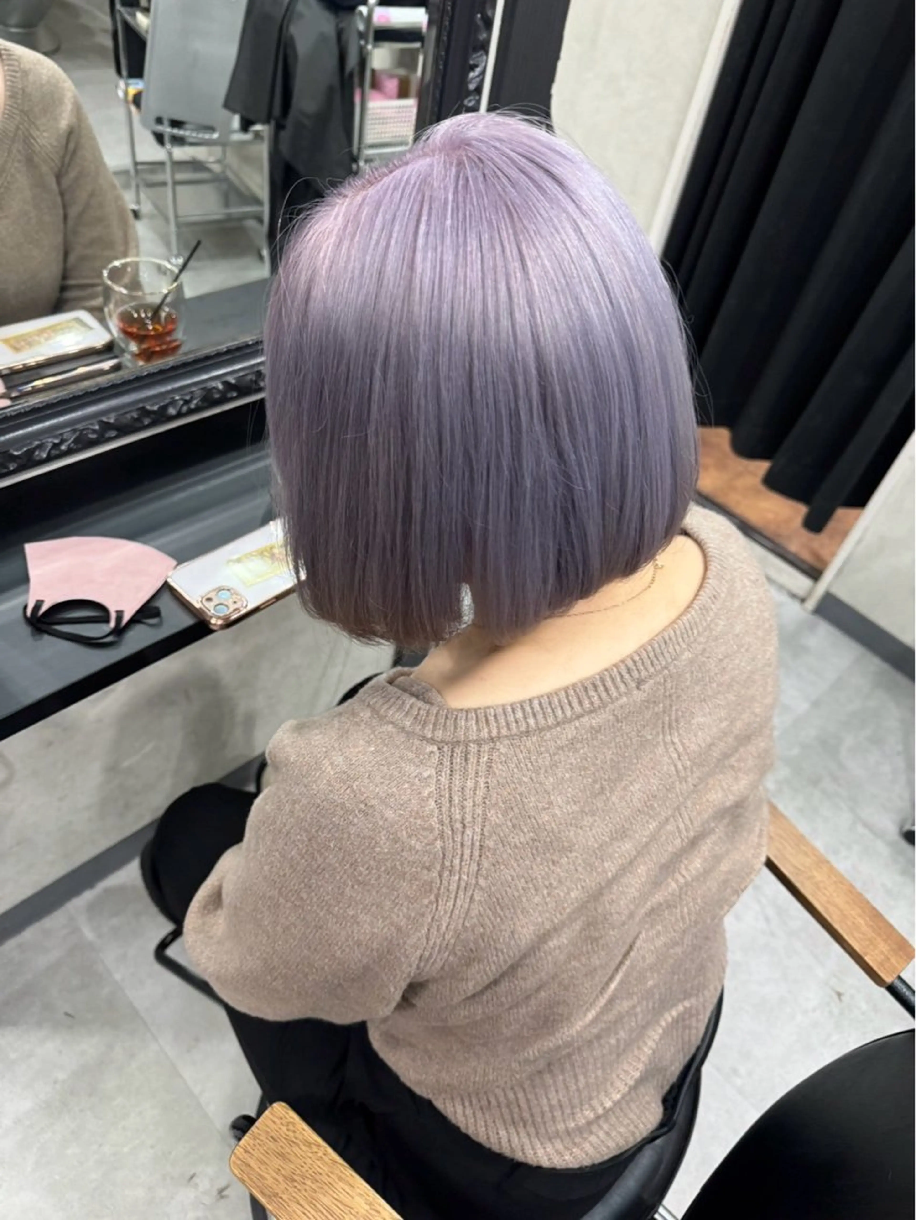 カラー 安田 愛琉のヘアスタイル