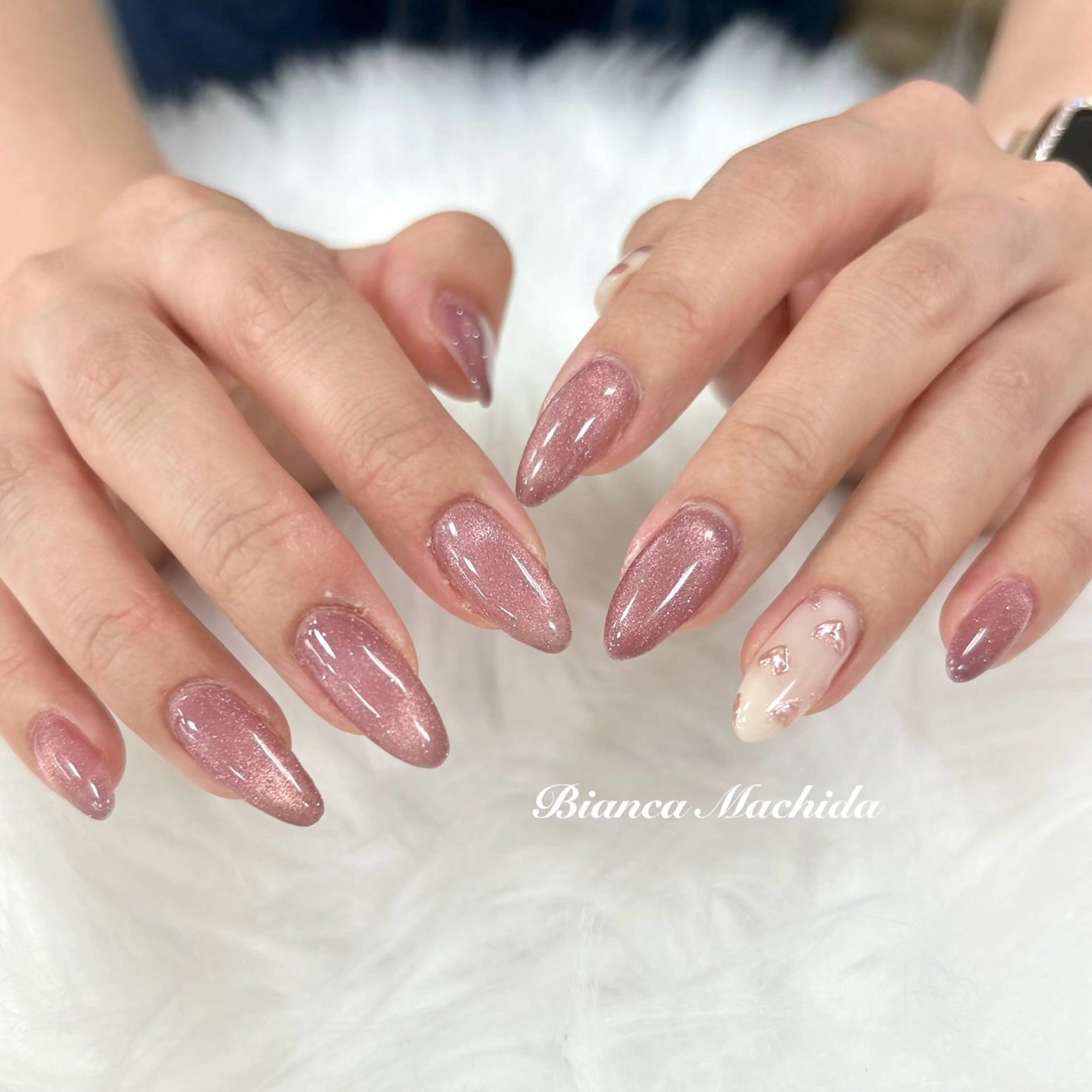 ネイル アートネイル ハンドネイル ハンドケア Bianca 🪽 Nakajimaのネイルデザイン