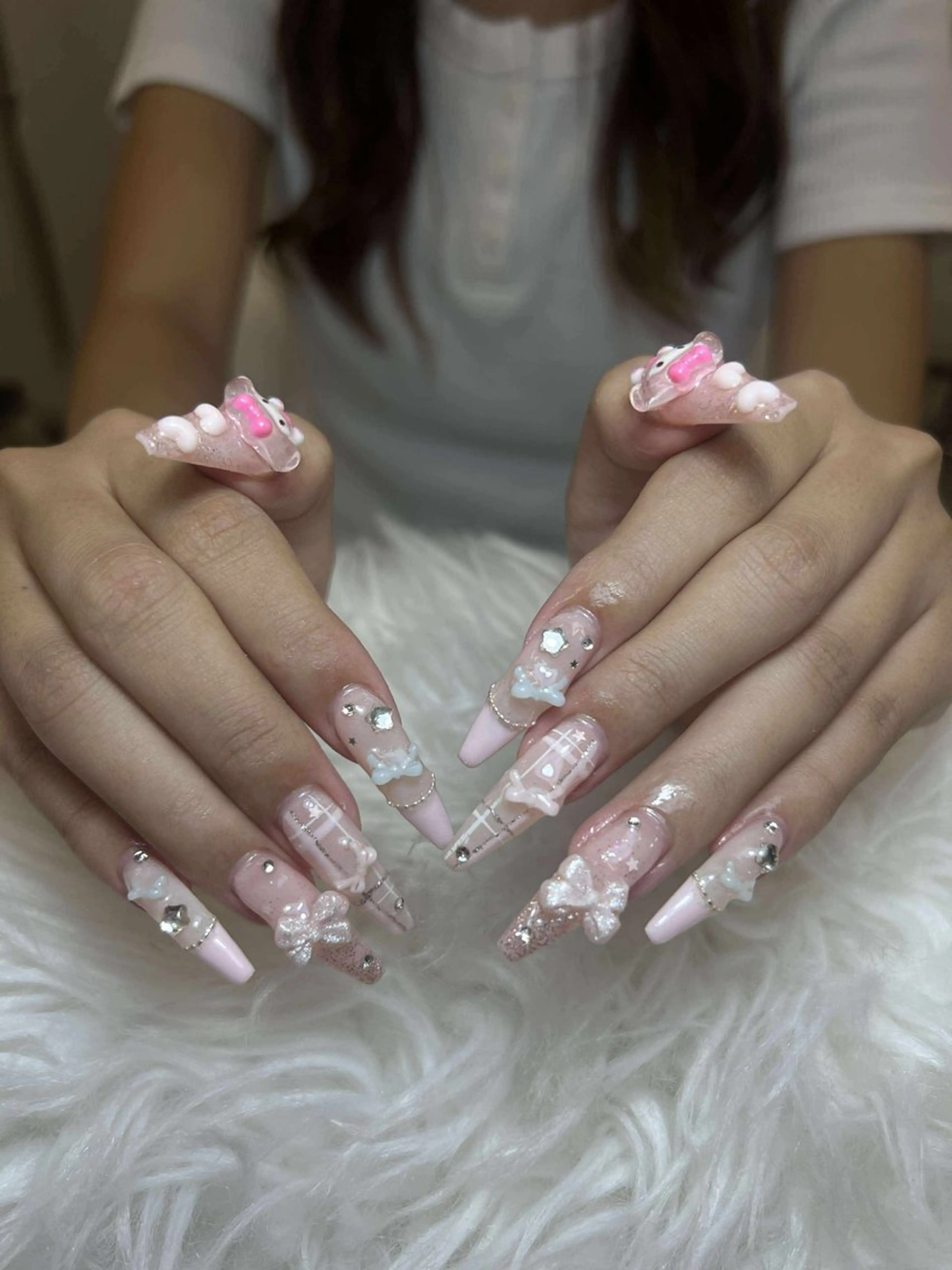 ネイル ハンドネイル ハンドケア Anh Nail 歌舞伎町のネイルデザイン
