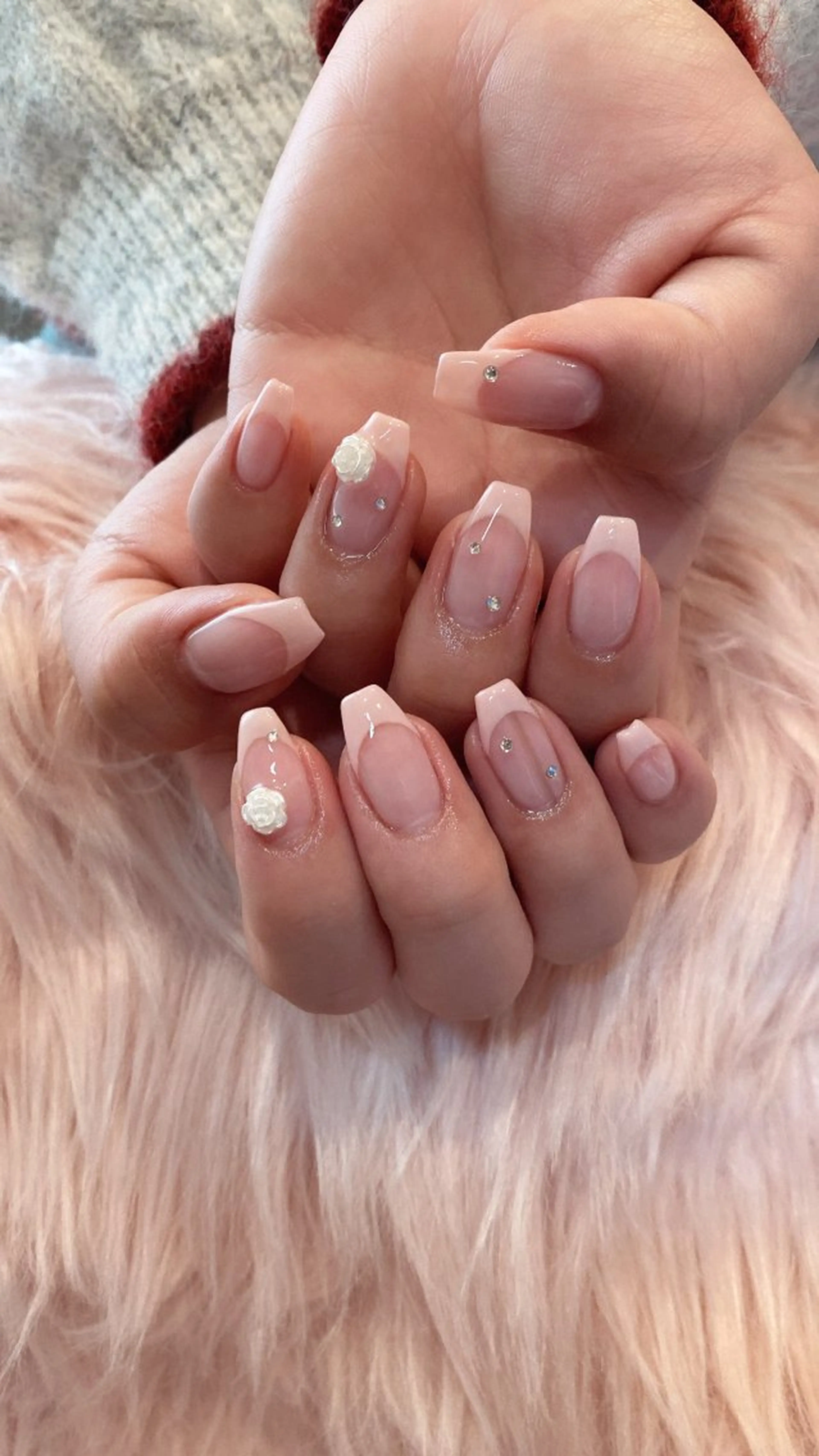 ネイル crystal ⭐︎ colorのネイルデザイン