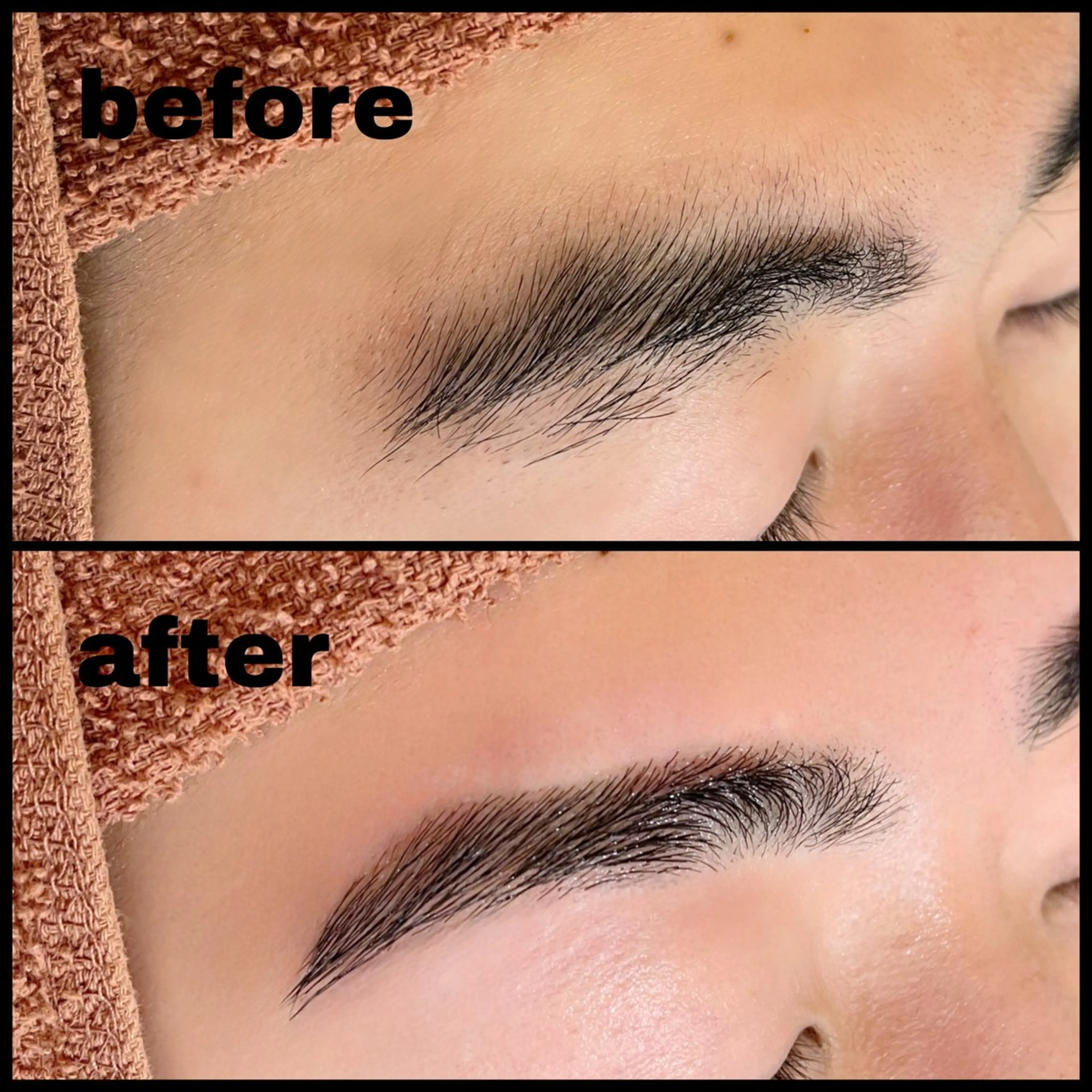 💜✨️🎀🎄12月限定【回数券付き（３回）】アイブロウシート（WAX脱毛）🕯🌟🎄💜の写真