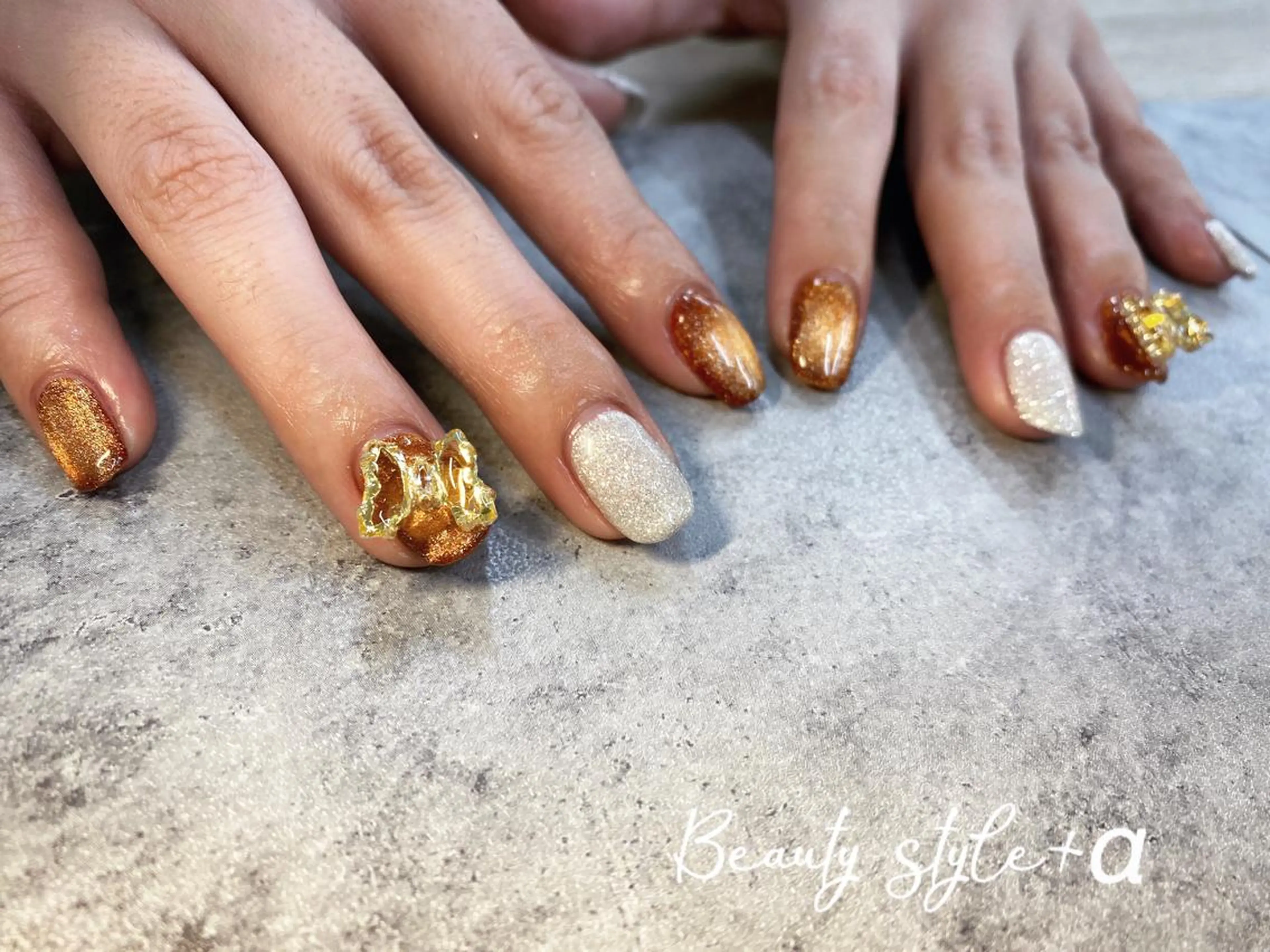 ネイル Beauty style +α所属・Memezawa Nanaのネイルデザイン