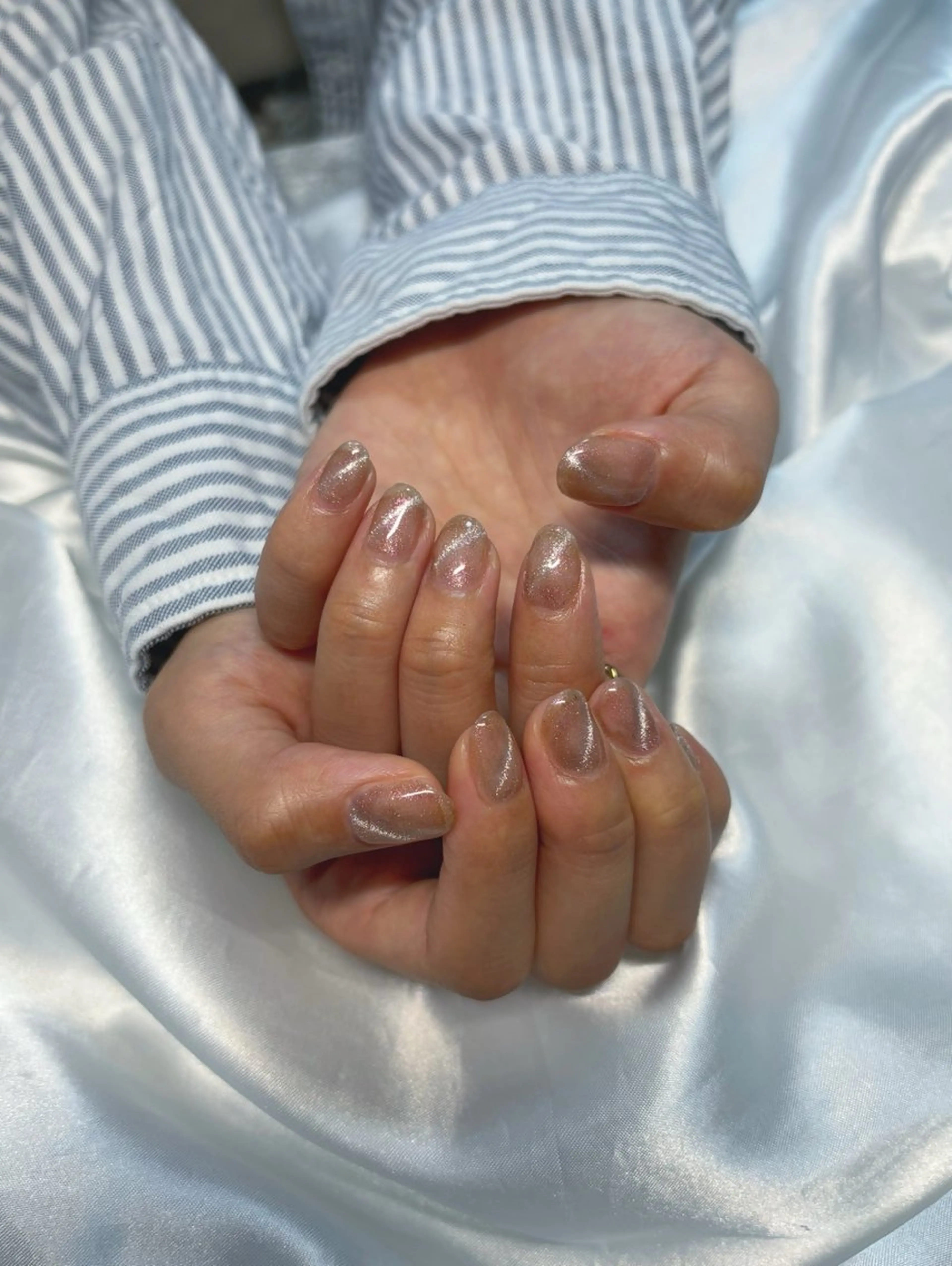 ネイル マグネットネイル オフィスネイル 京橋/ Lance nail Minaのネイルデザイン