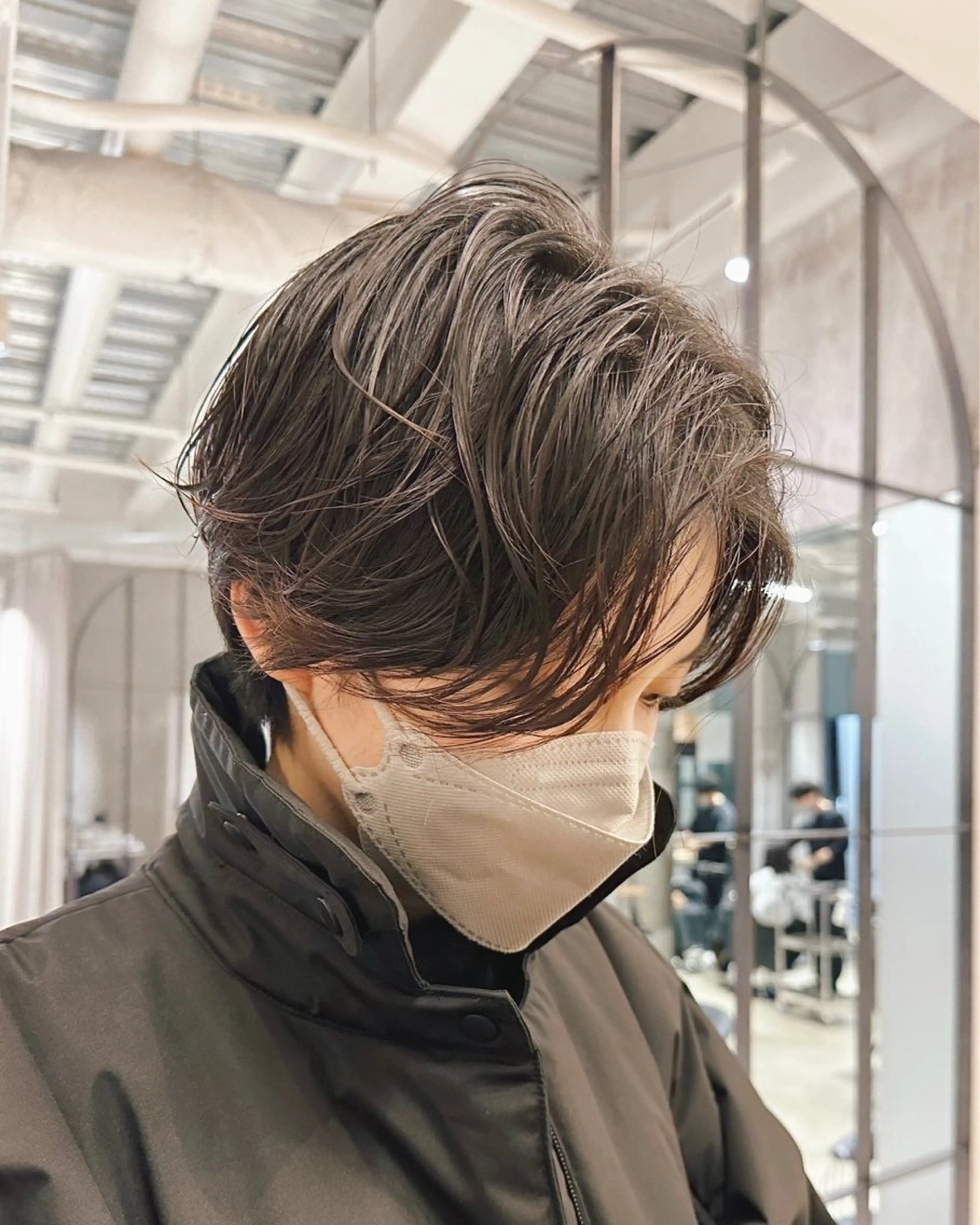 メンズ aria 【カラーモデル】のヘアスタイル