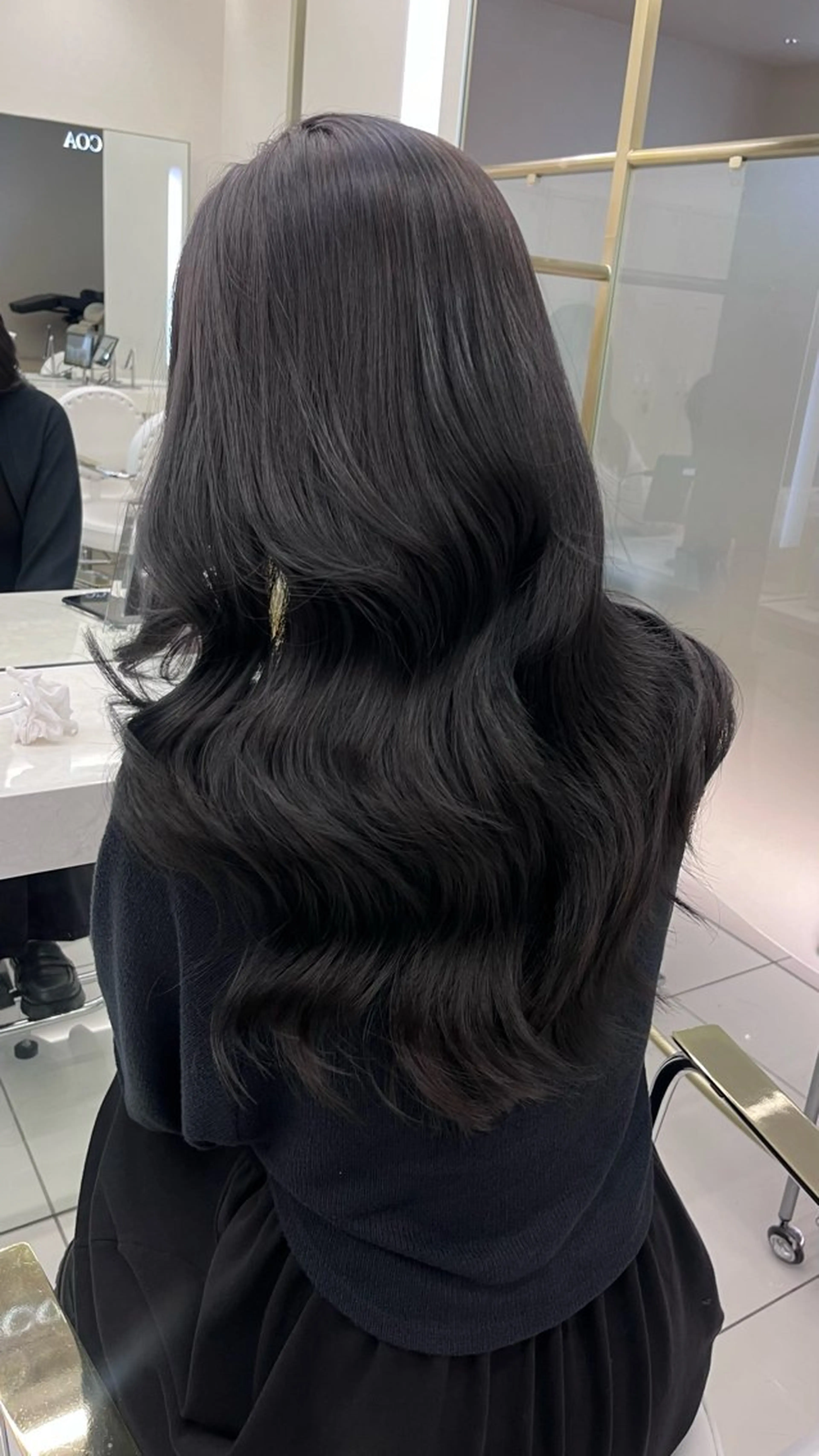 ロング 透明感艶カラー /銀座/佐々木夏泉のヘアスタイル