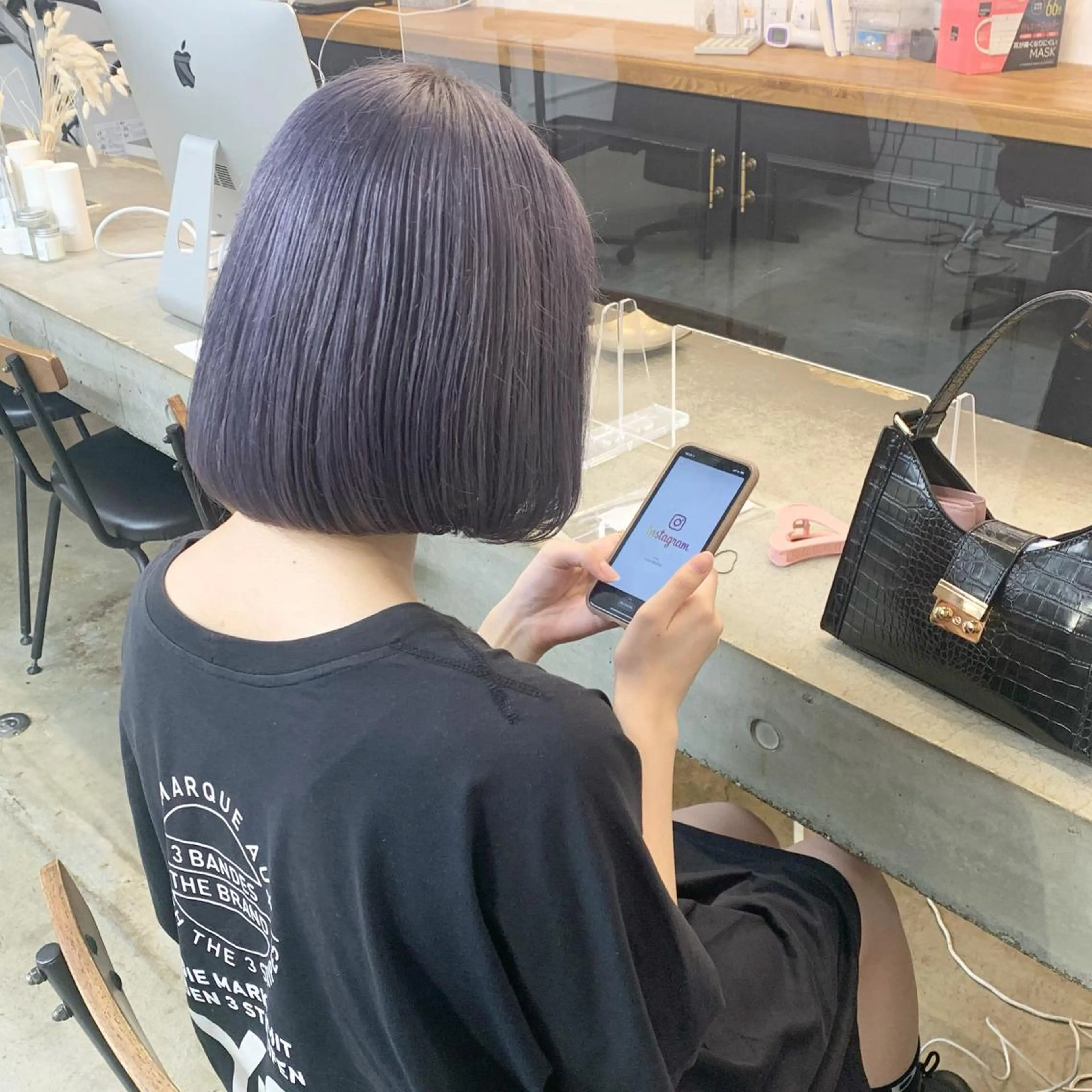 ショート カラー ヘアアレンジ 🎀暖色カラー🎀 ♡yurika♡のヘアスタイル