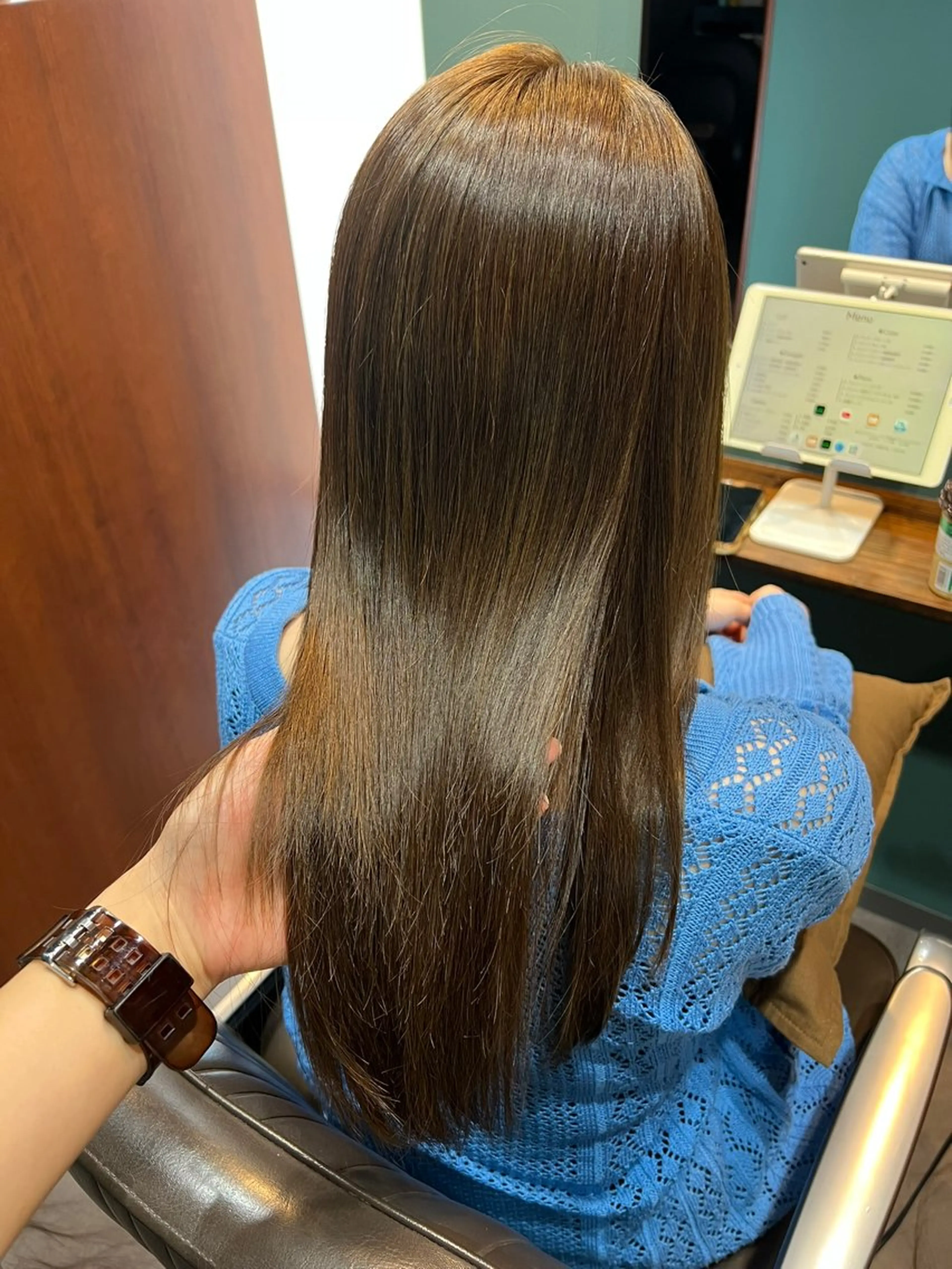 ロング カット ヘアカラー トリートメント ヘッドスパ studio HEAP 辻堂 髪質改善サロン所属・美髪矯正/髪質改善 🌼 原田 愛弓のヘアスタイル