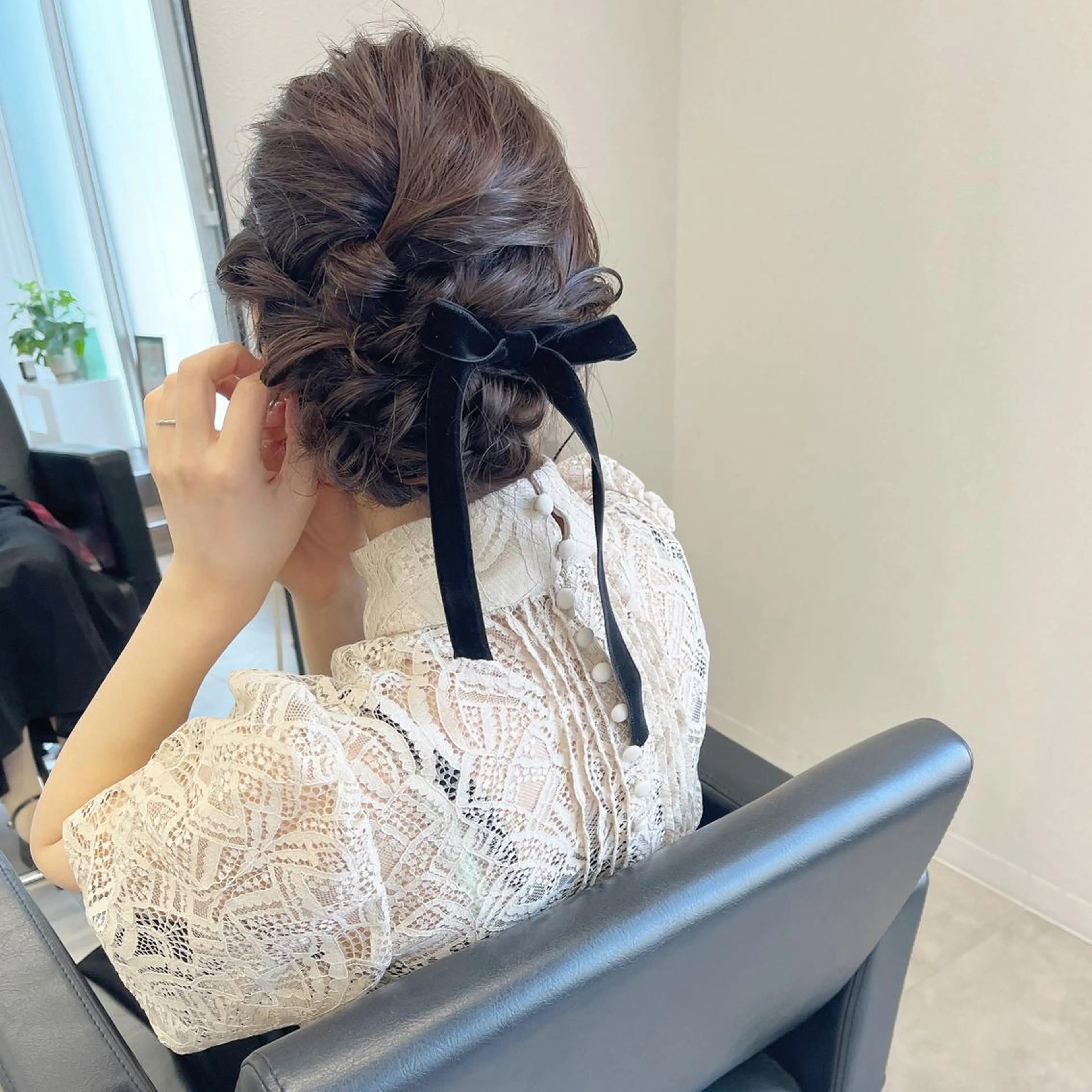 ミディアム ヘアアレンジ ♡manami ♡のヘアスタイル