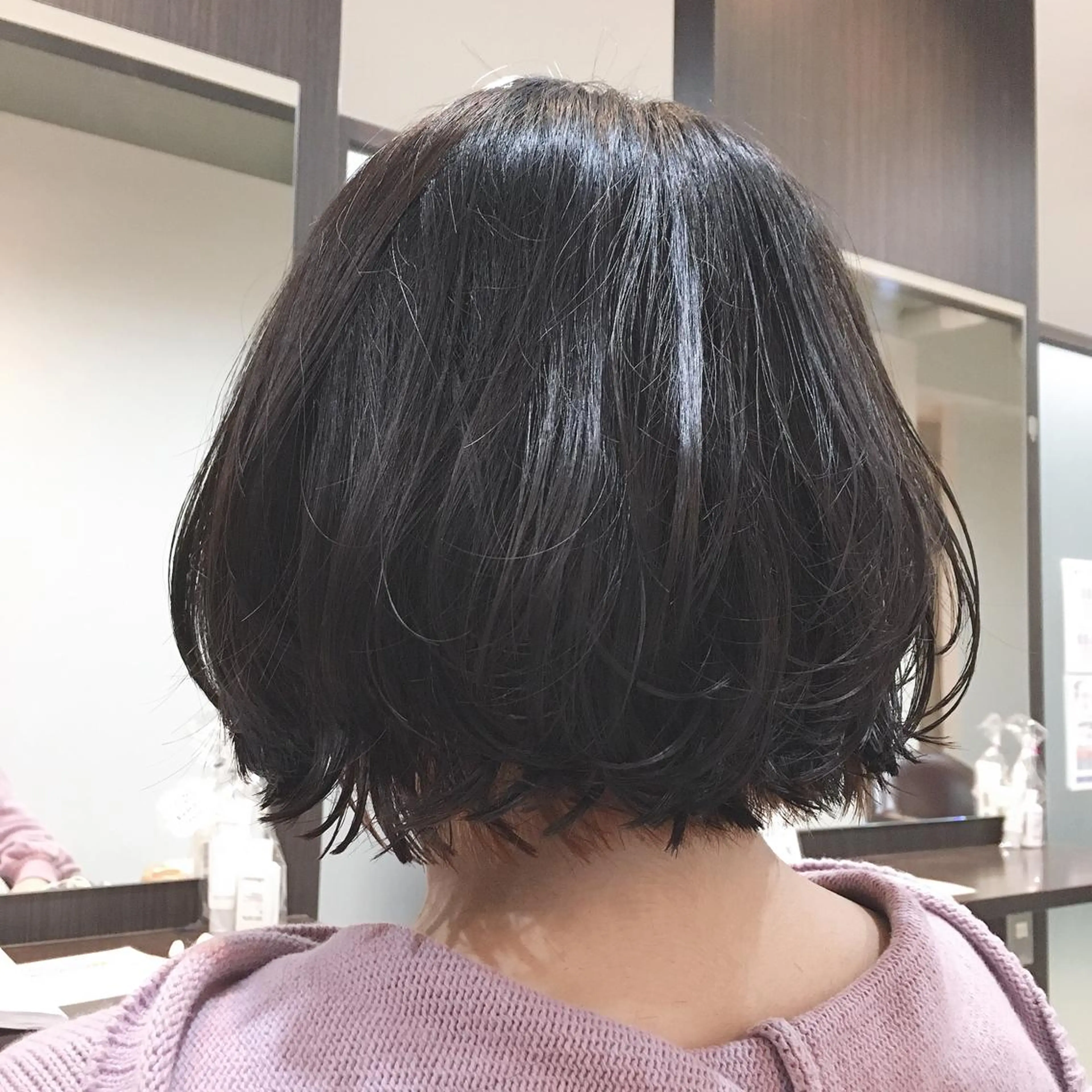 ショート ショートボブ ボブ ショートヘア 外ハネヘア カット 大石 祐那のヘアスタイル