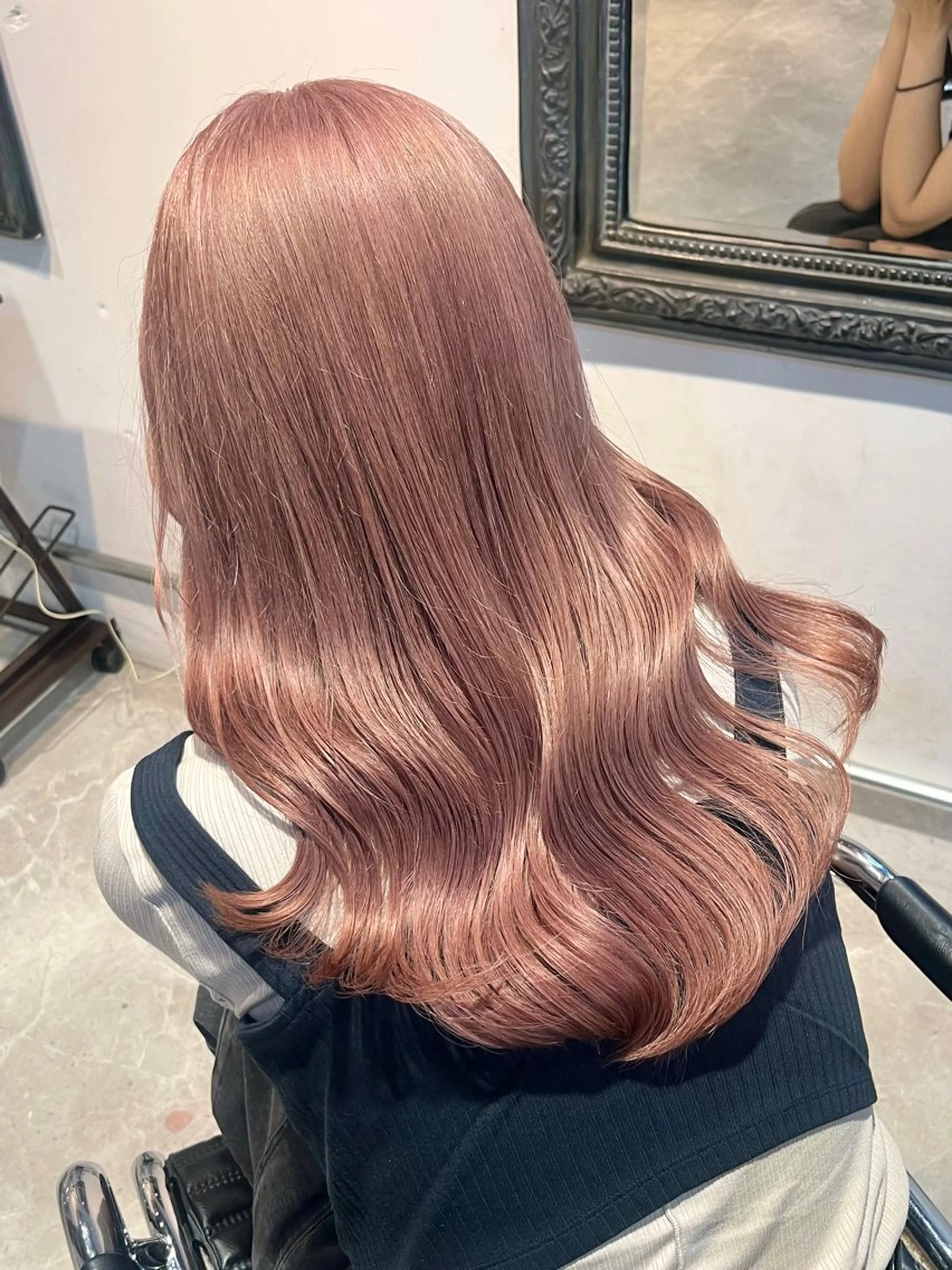 ロング ヘアカラー メンズカットモデル募 集中🩶manamiのヘアスタイル