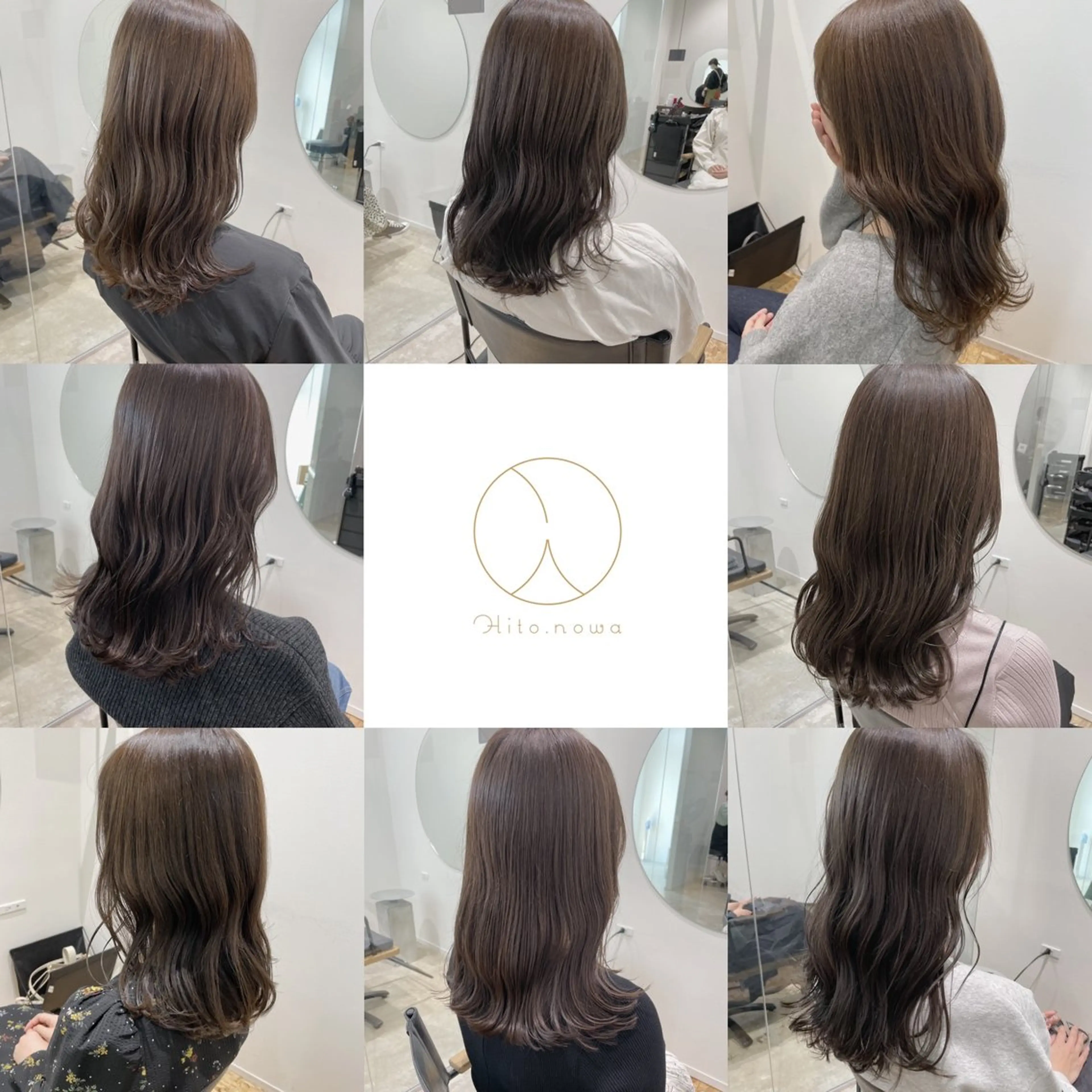 ミディアム カラー 髪質改善とカラー特化 ✨Hito.nowaのヘアスタイル
