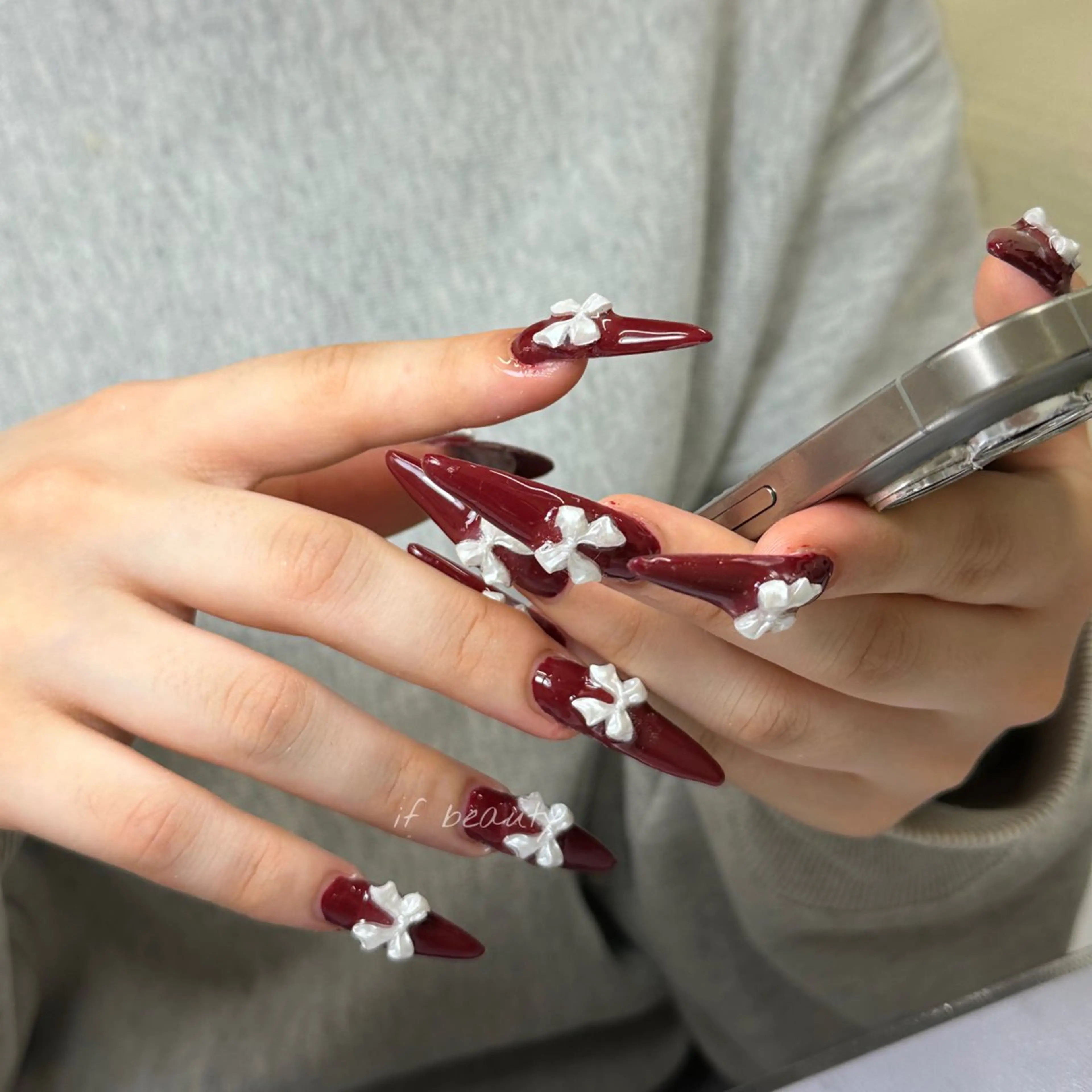 ハンドネイル if Hair＆Nail Salon所属・IKA /海外ネイル /個性派/ワンホンのネイルデザイン