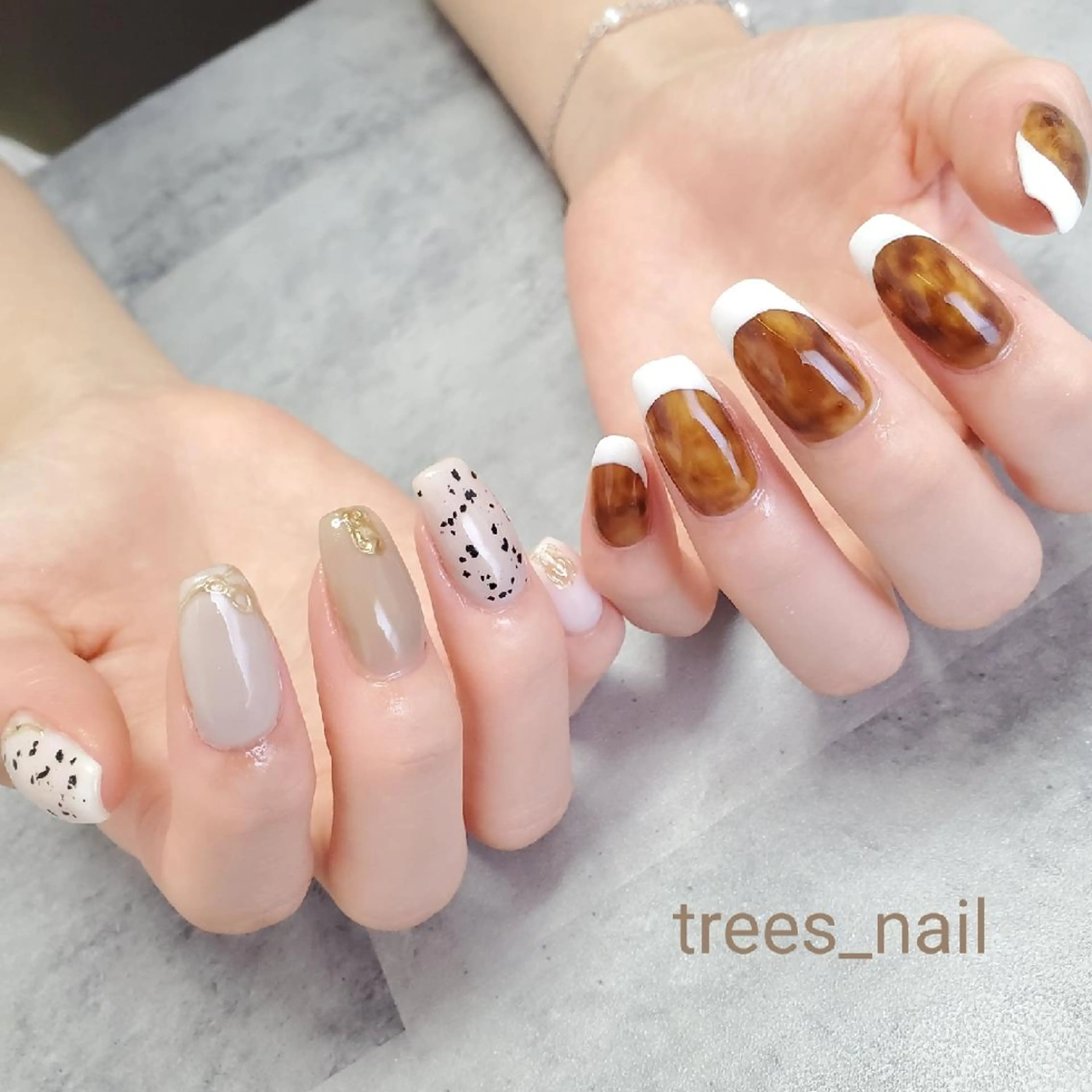 ネイル trees_ nailのネイルデザイン