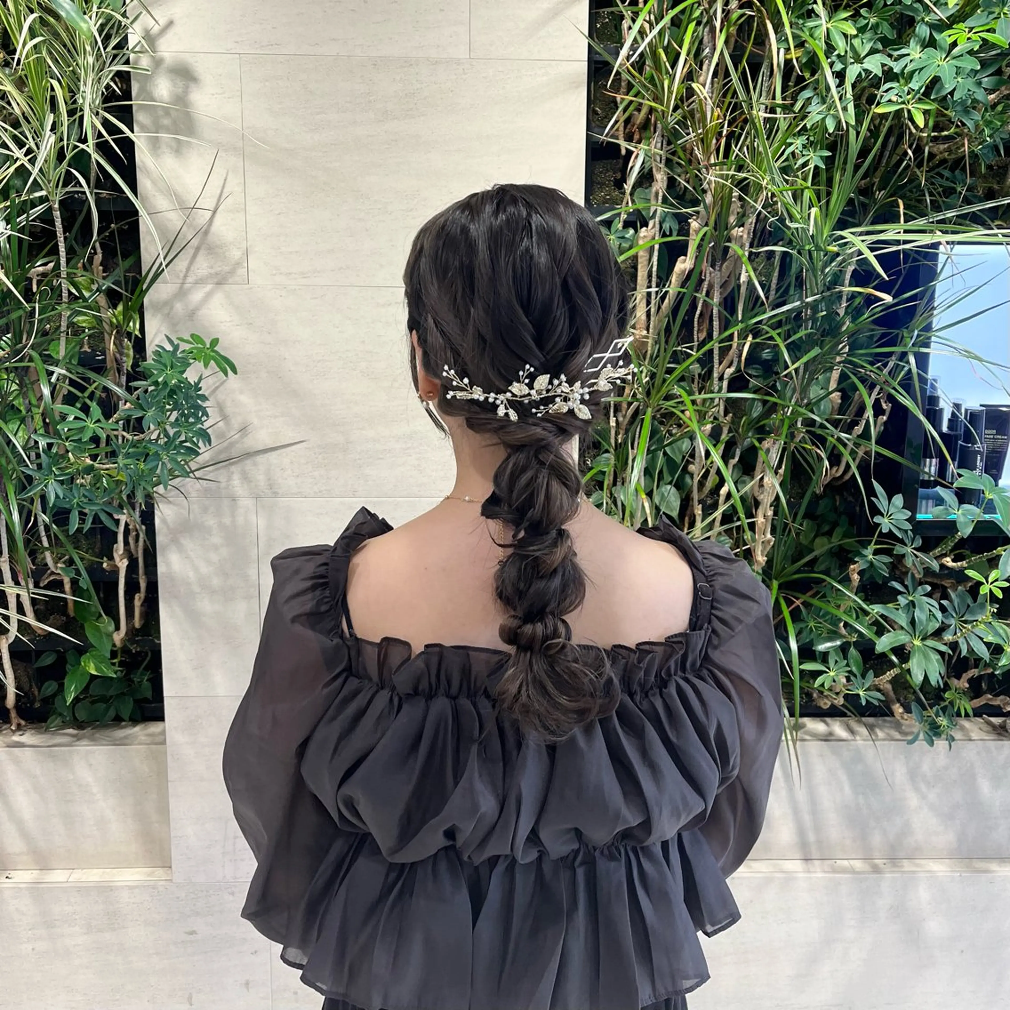 セミロング ヘアアレンジ ヘアセット ヘアアレンジ /ネイル/美波のヘアスタイル