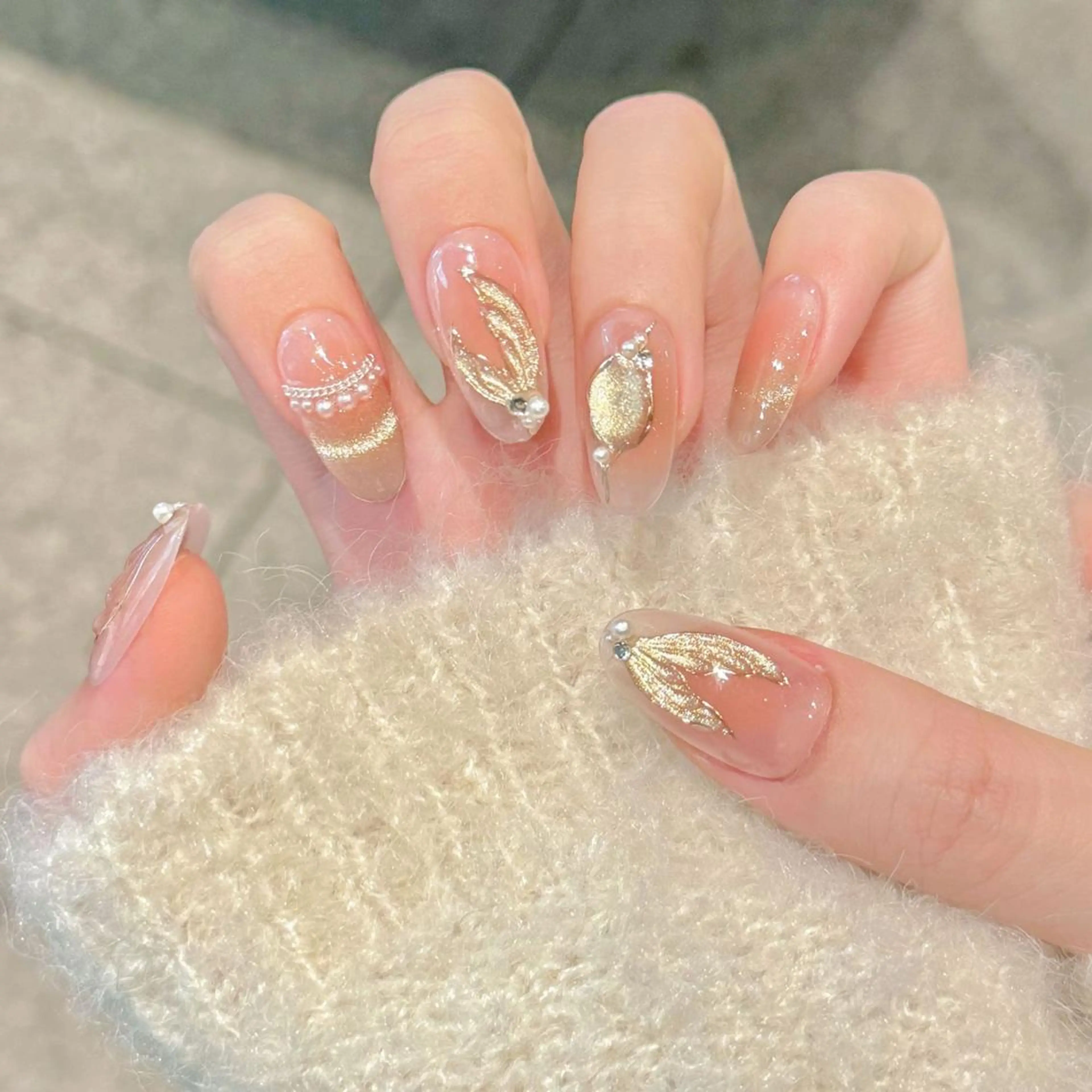 ネイル ジェルネイル スカルプネイル ネイルチップ KIMI 🐰のネイルデザイン