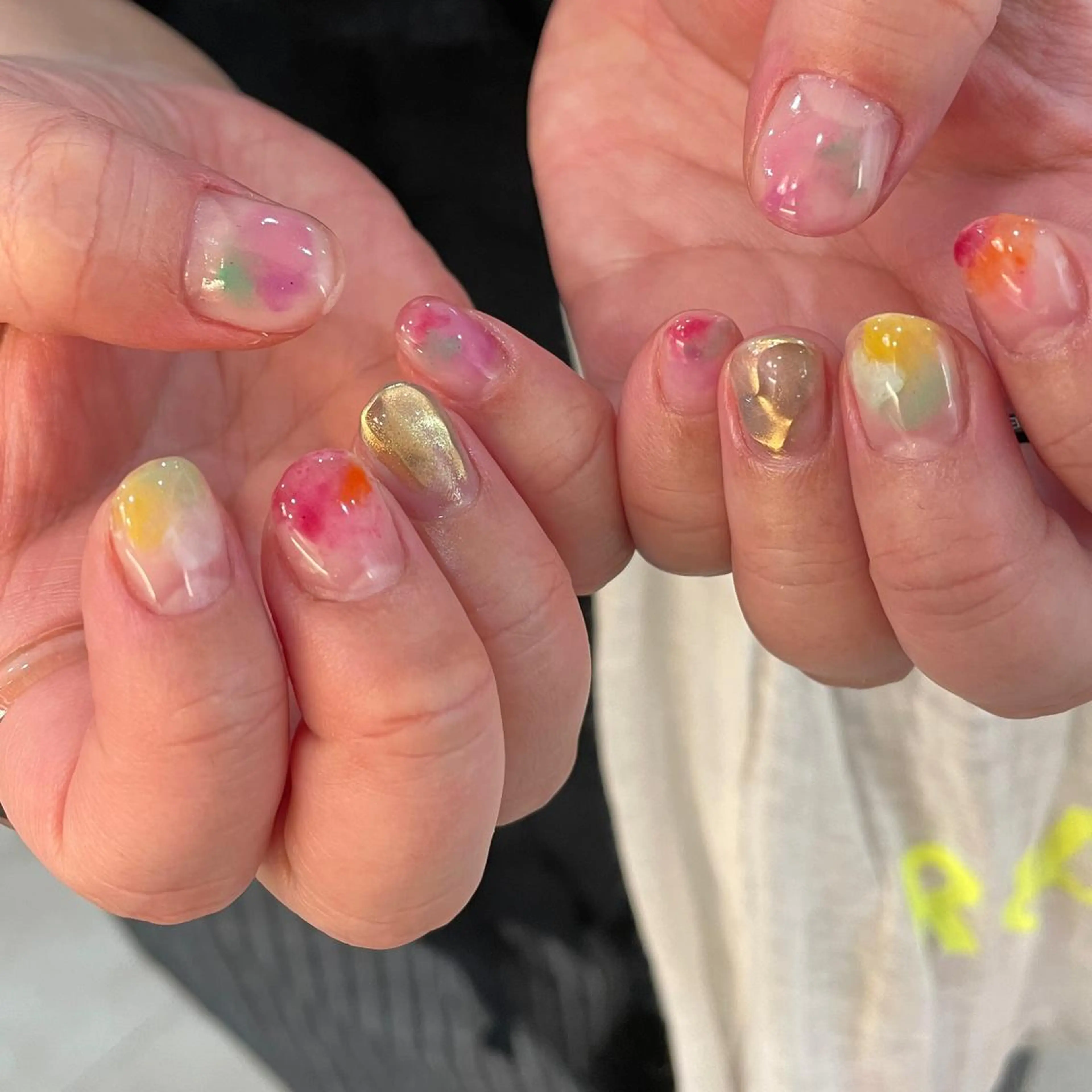 ネイル 栗田 ゆう子のネイルデザイン