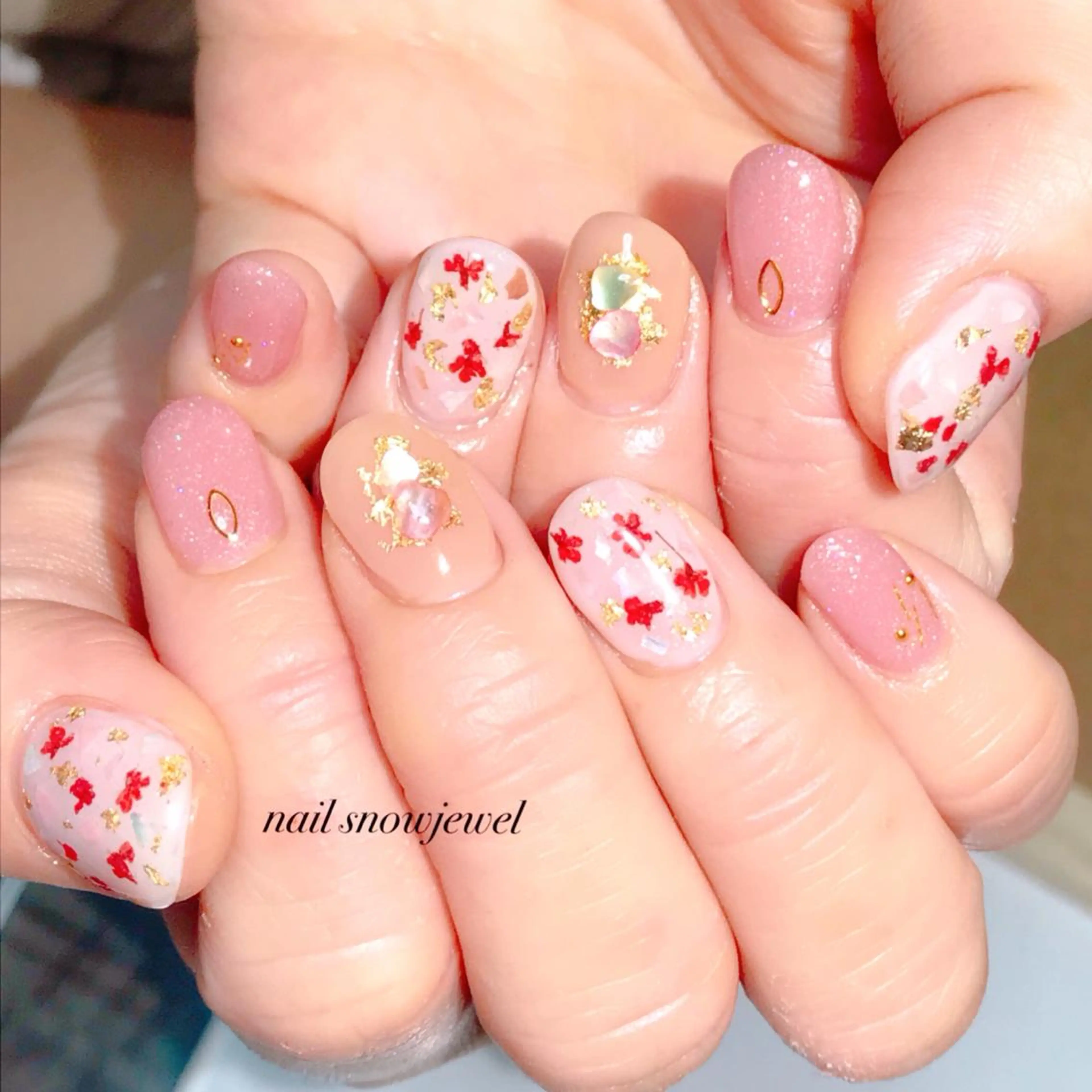 ネイル nail snowjewelのネイルデザイン