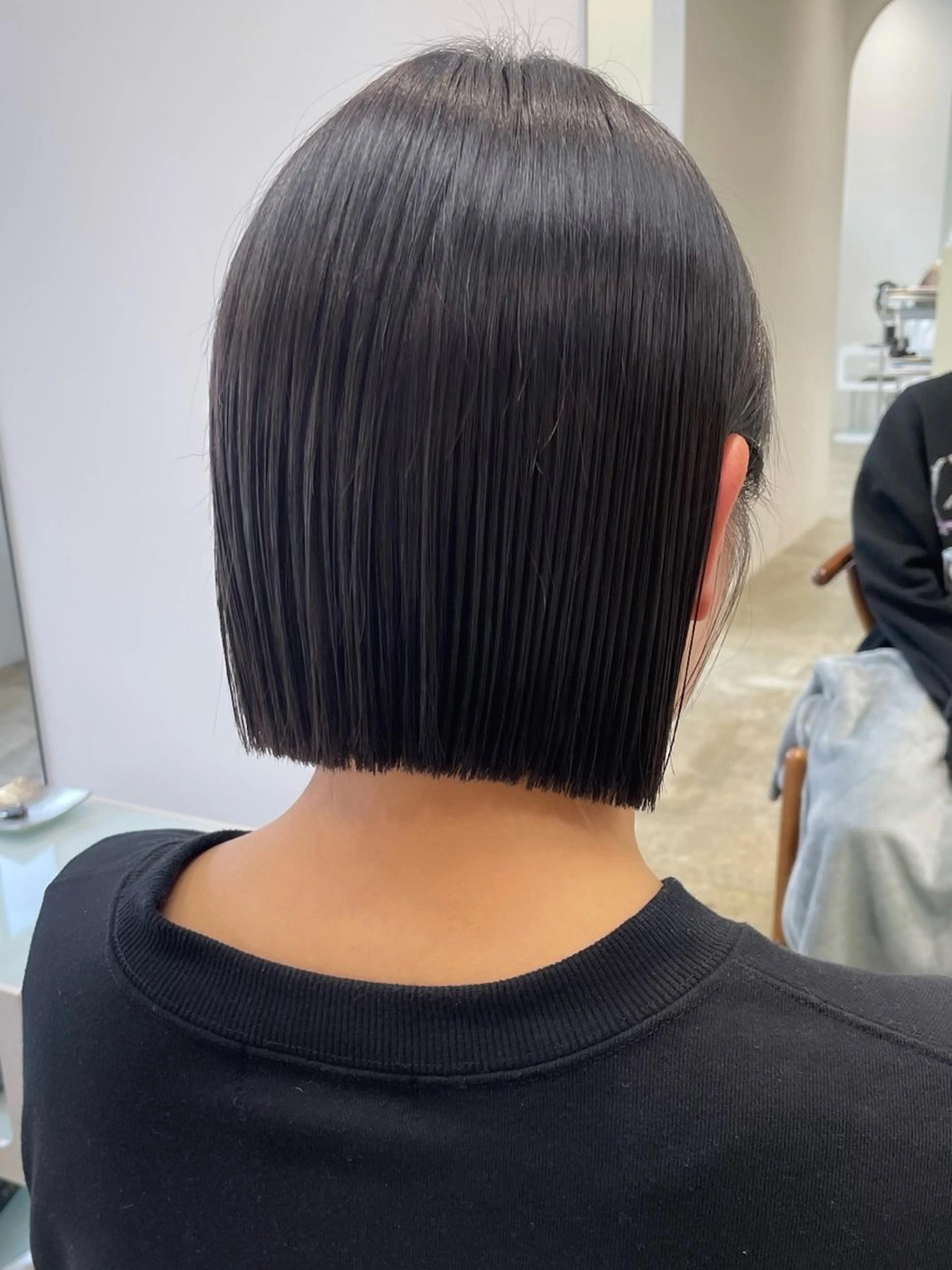 ミディアム カット ヘアカラー トリートメント fithue ボブ〻kotonoのヘアスタイル