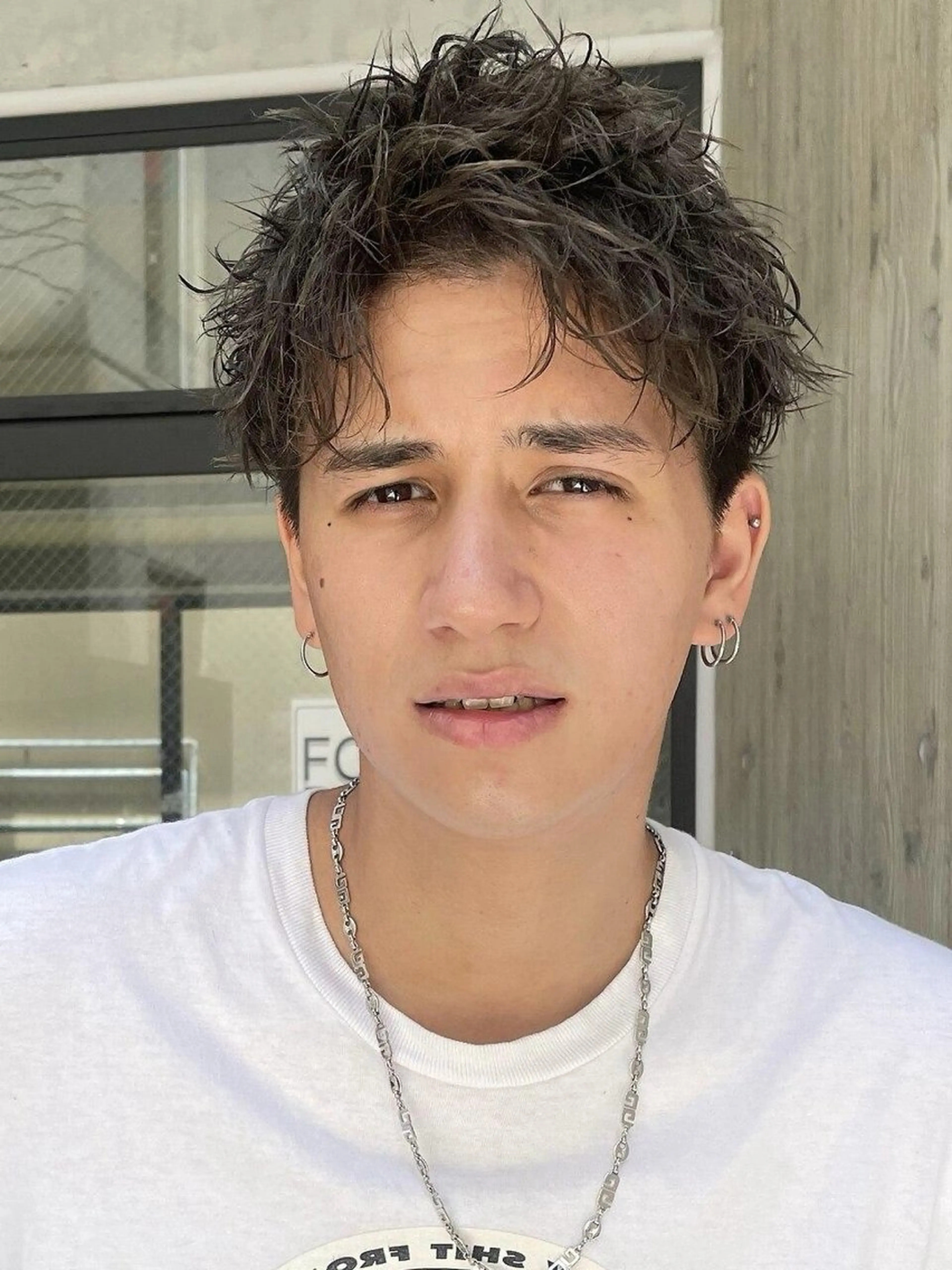 ショート メンズ メンズショート スパイキーショート 刈り上げ ショートヘア 楽斗/メンズパーマ /スパイキーショートのヘアスタイル
