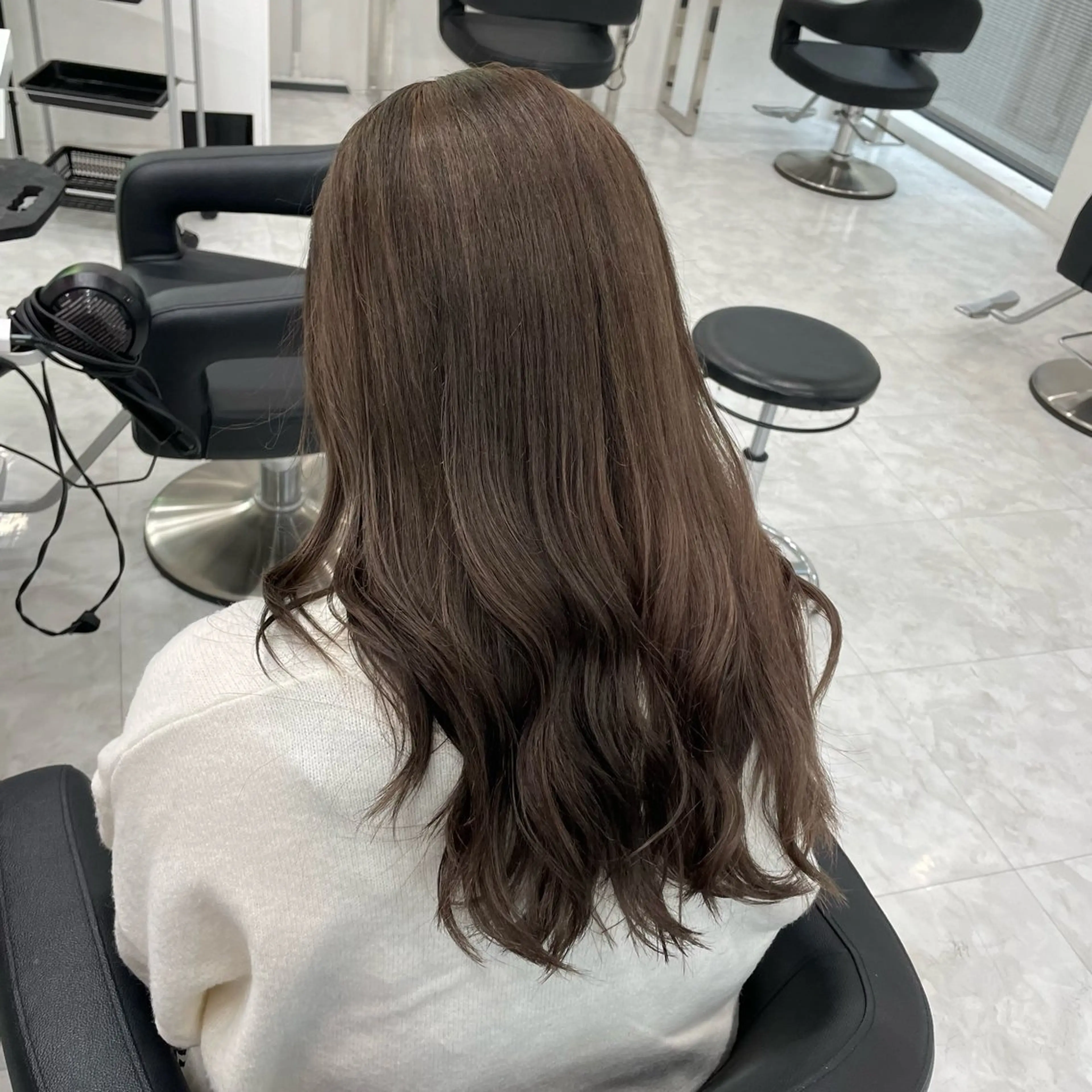 ミディアム 大人っぽ上品🤍韓国 レイヤー🤍ふうがのヘアスタイル
