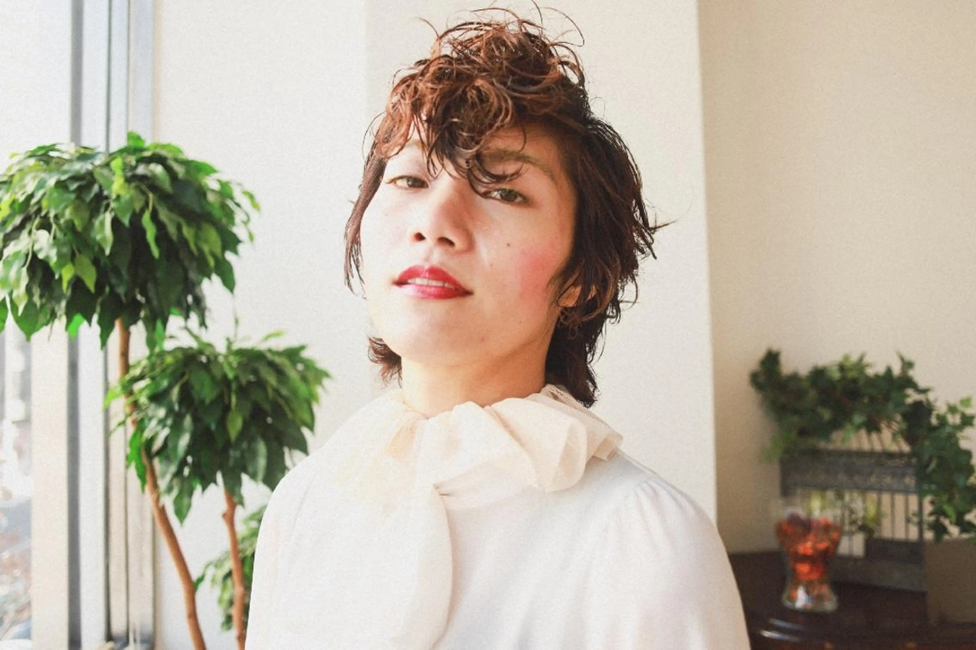 パーマ ショート カット パーマ トリートメント 浅野 翔馬のヘアスタイル
