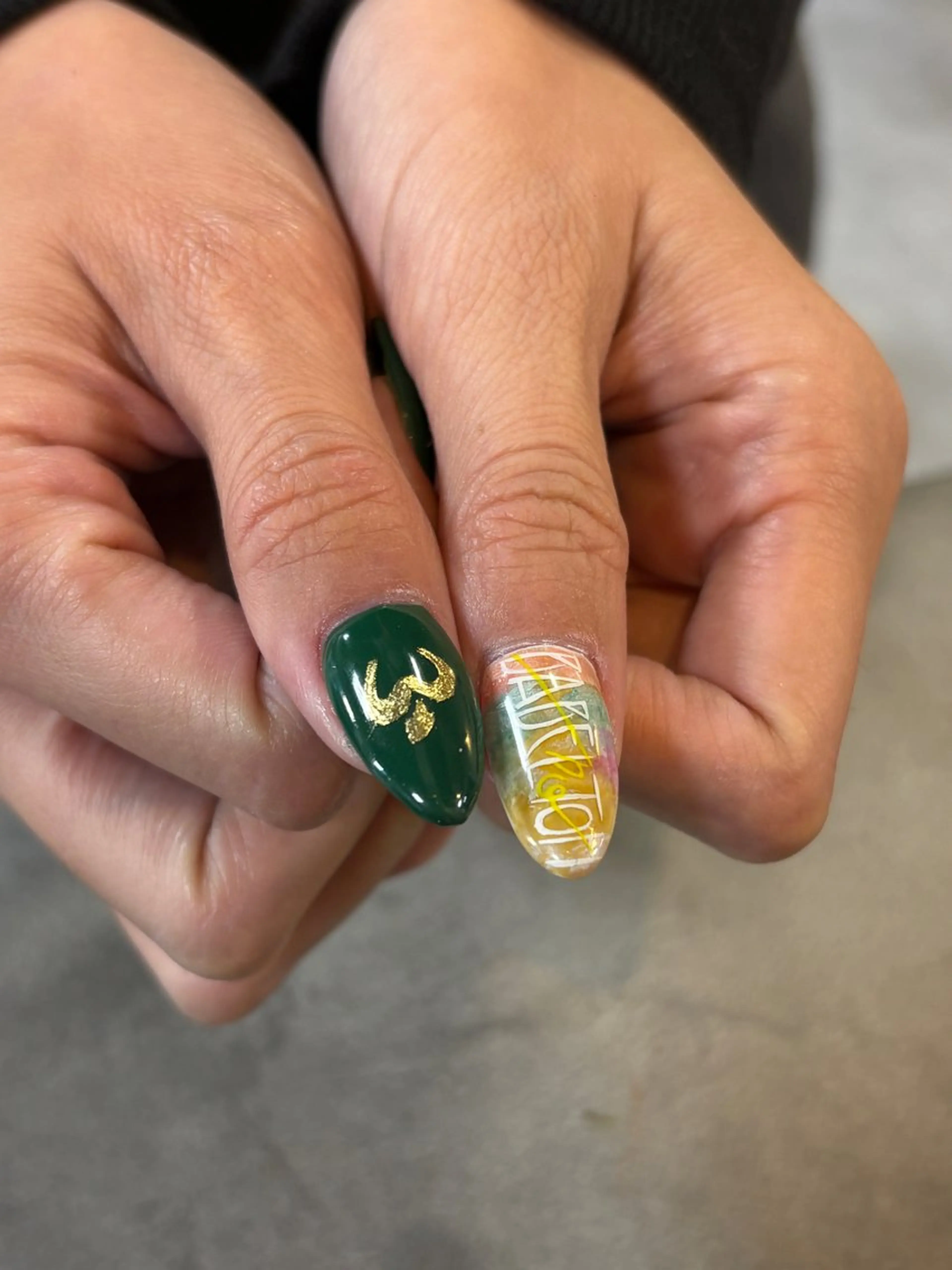 ネイル ハンドネイル 杉本 えれなのネイルデザイン