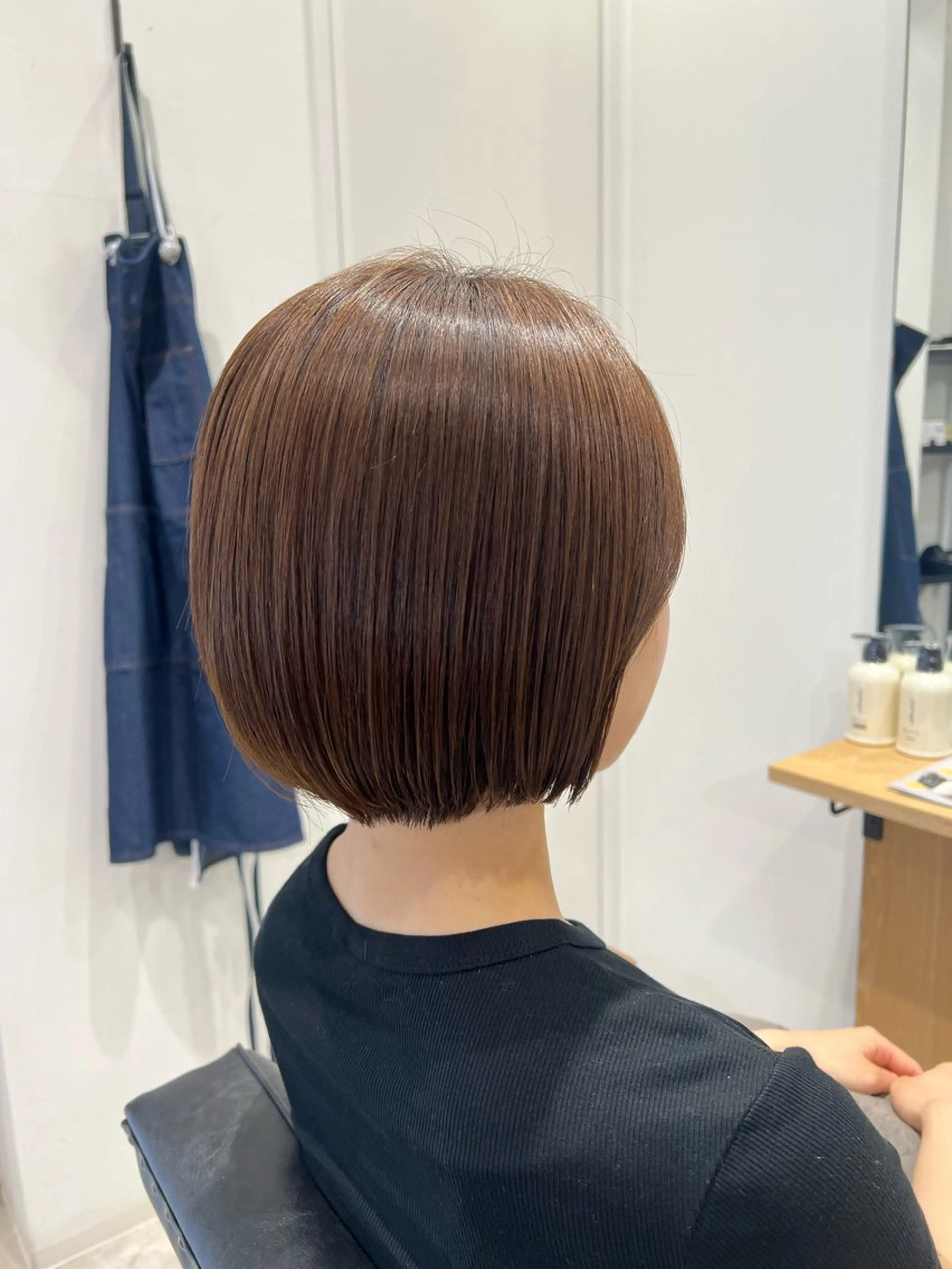 ショート ショートボブ ボブ ショートヘア カット トリートメント 黒阪 なみのヘアスタイル