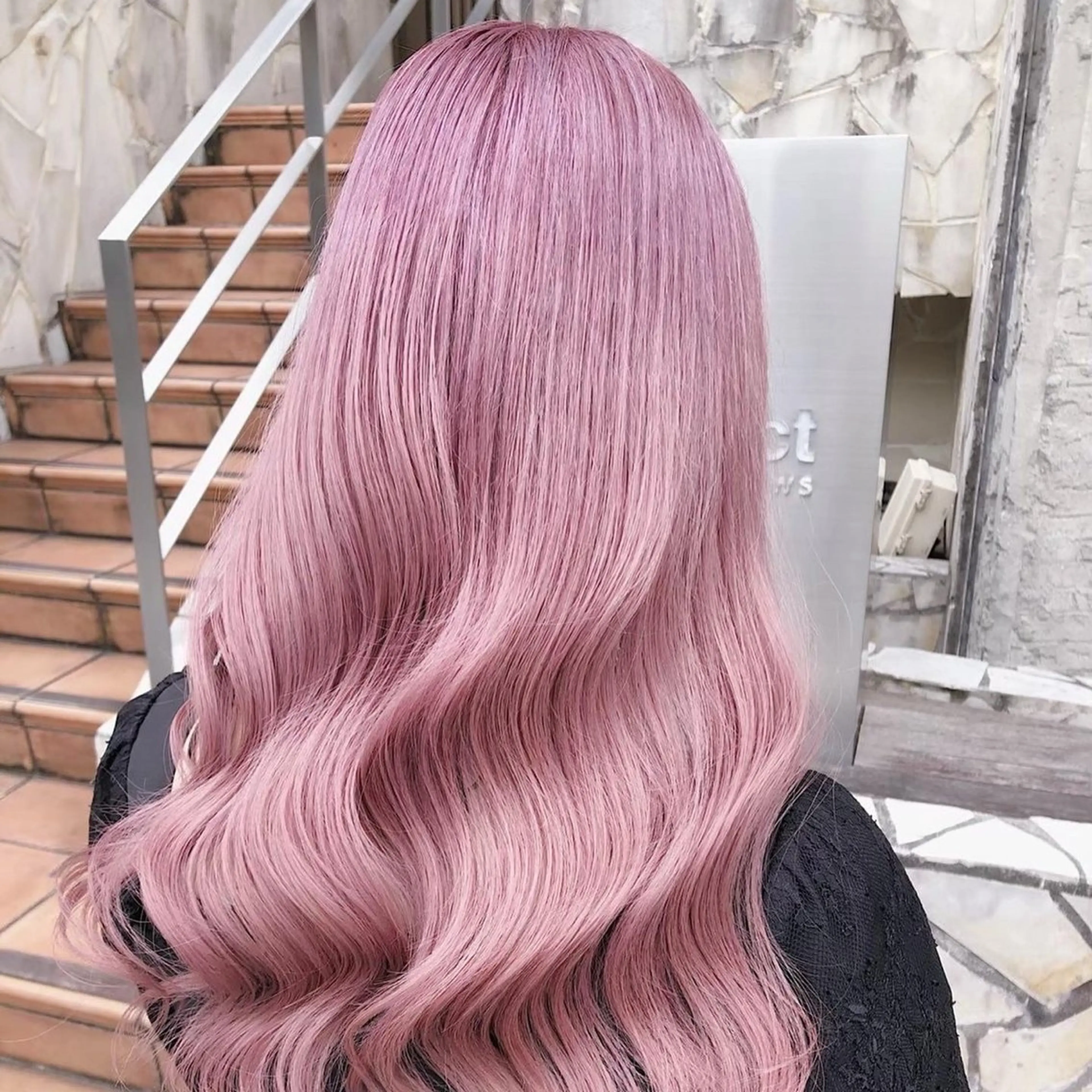 ミディアム カラー カット ヘアカラー トリートメント 💕ブリーチ/ヘアメ 🎀YUUKAのヘアスタイル