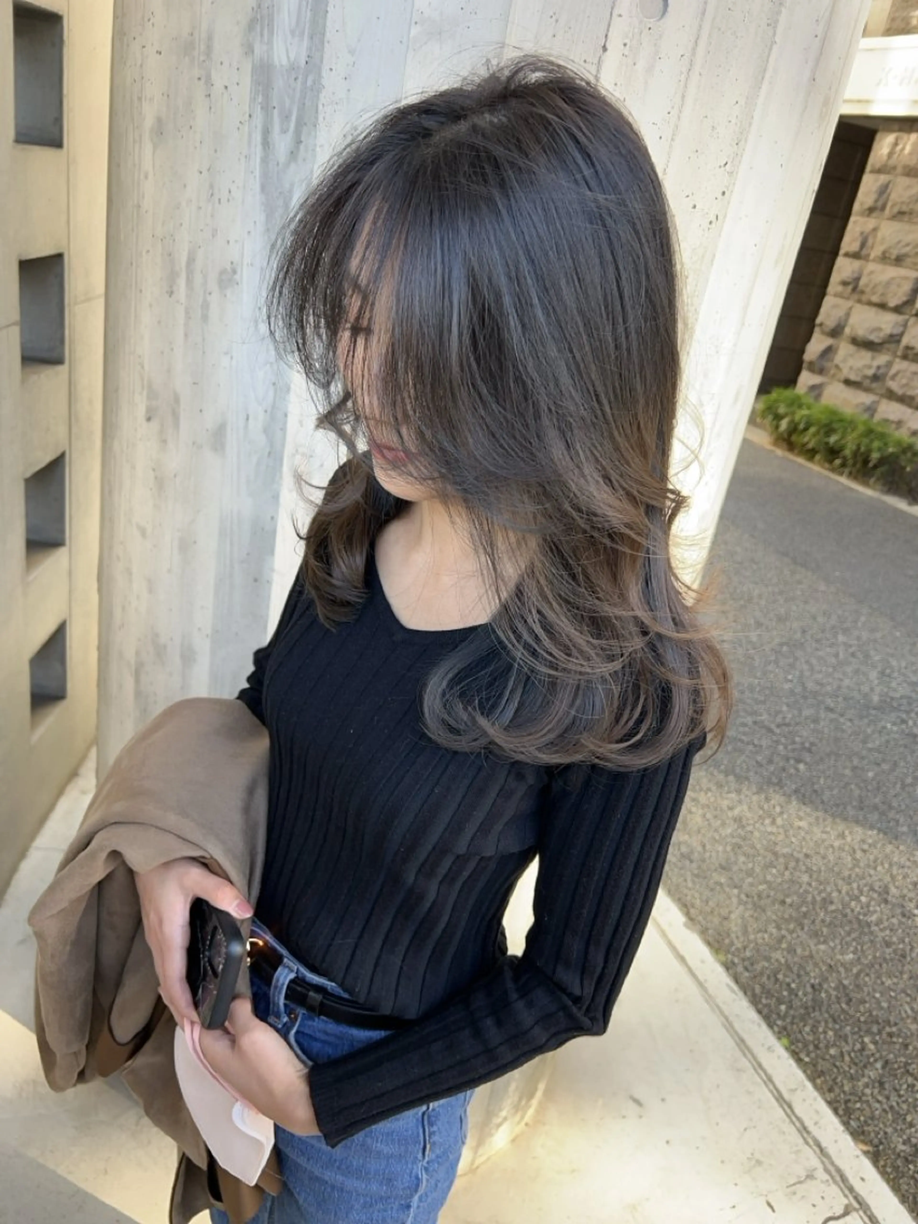 ロング 🇺🇸海外カラー 🇺🇸yunoのヘアスタイル