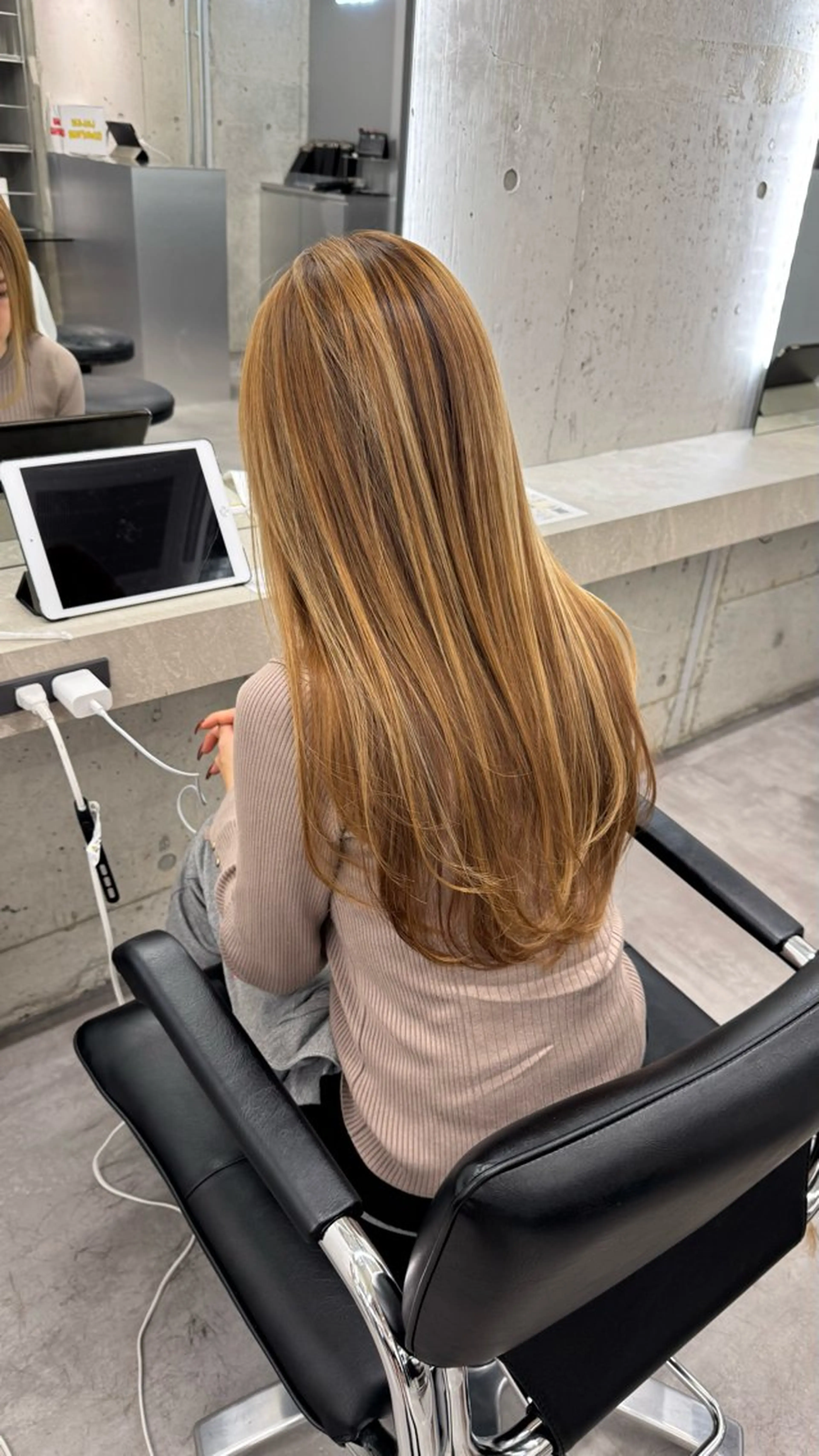 ロング shio【福岡天神】 カットモデル募集中のヘアスタイル