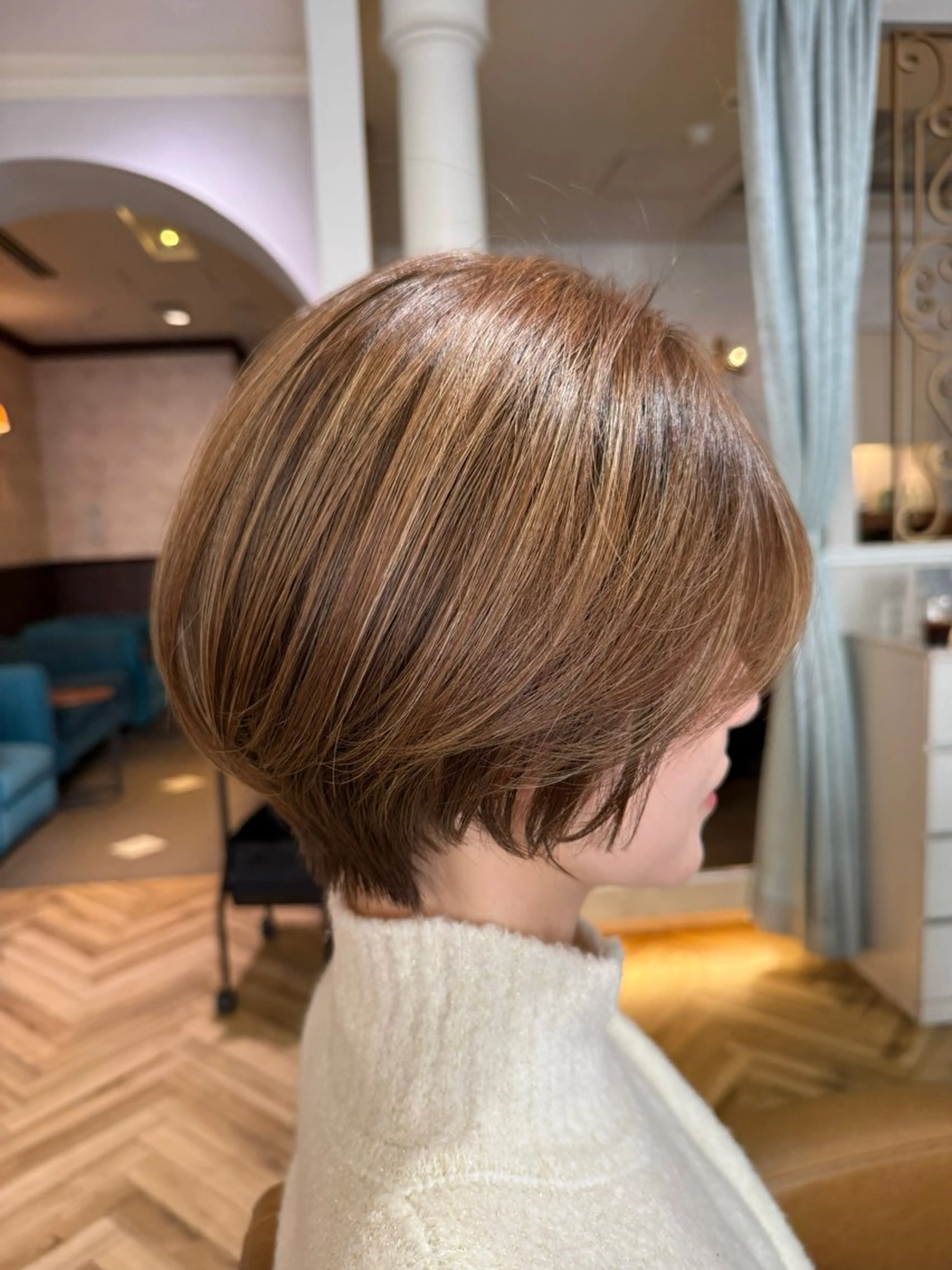 ショート ショートヘア カット ヘアカラー トリートメント 杉浦 主馬のヘアスタイル