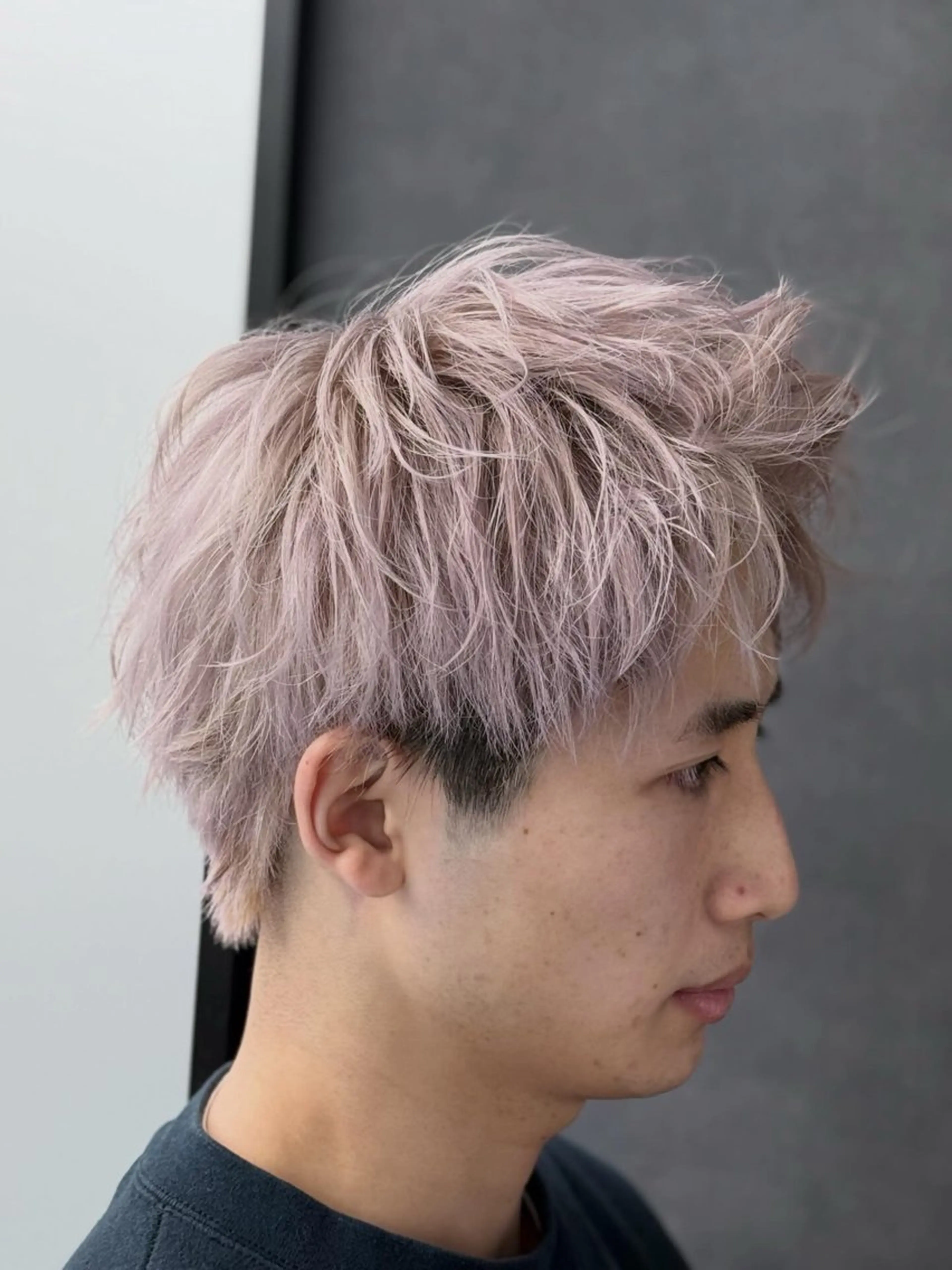 カラー ベージュカラー ブリーチ ホワイトベージュ ヘアカラー 渋谷ブリーチカラー/ デザインカラー/優希のヘアスタイル