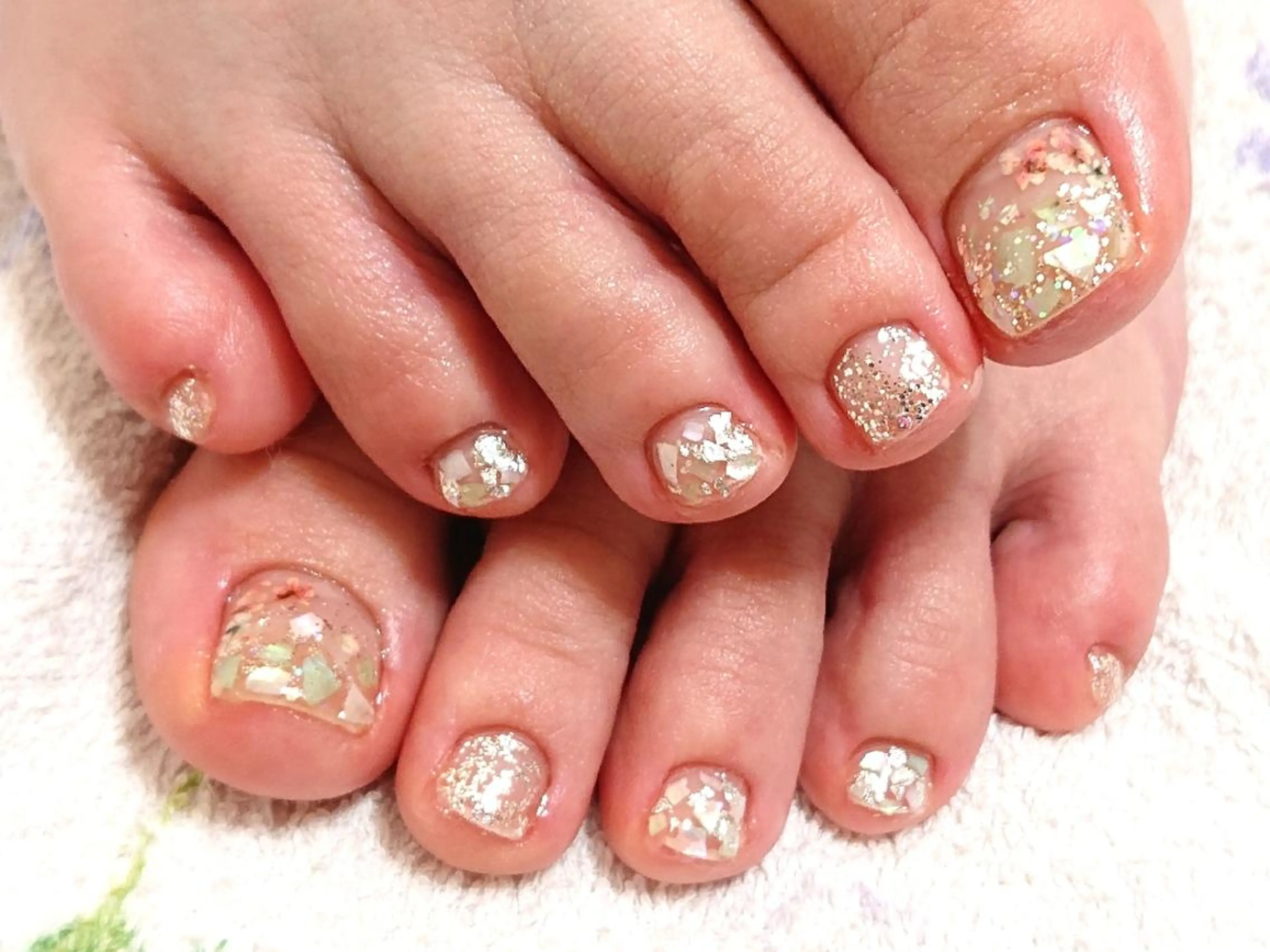 ネイル アートネイル フットネイル ジェルネイル あんきち    のネイルデザイン