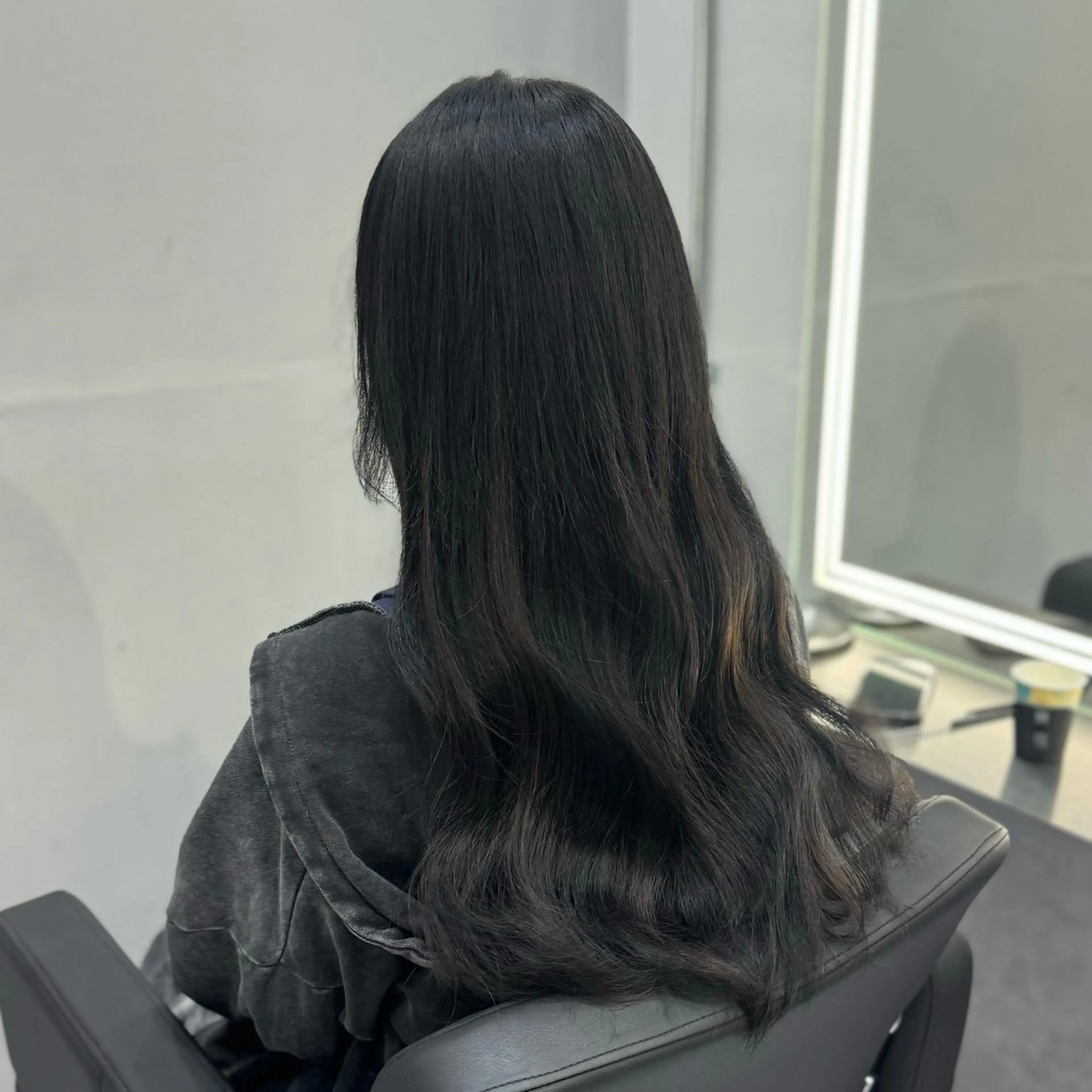 ロング ヘアカラー トリートメント エクステ ❤️‍🔥シールエク ＋カラー京❤️‍🔥のヘアスタイル