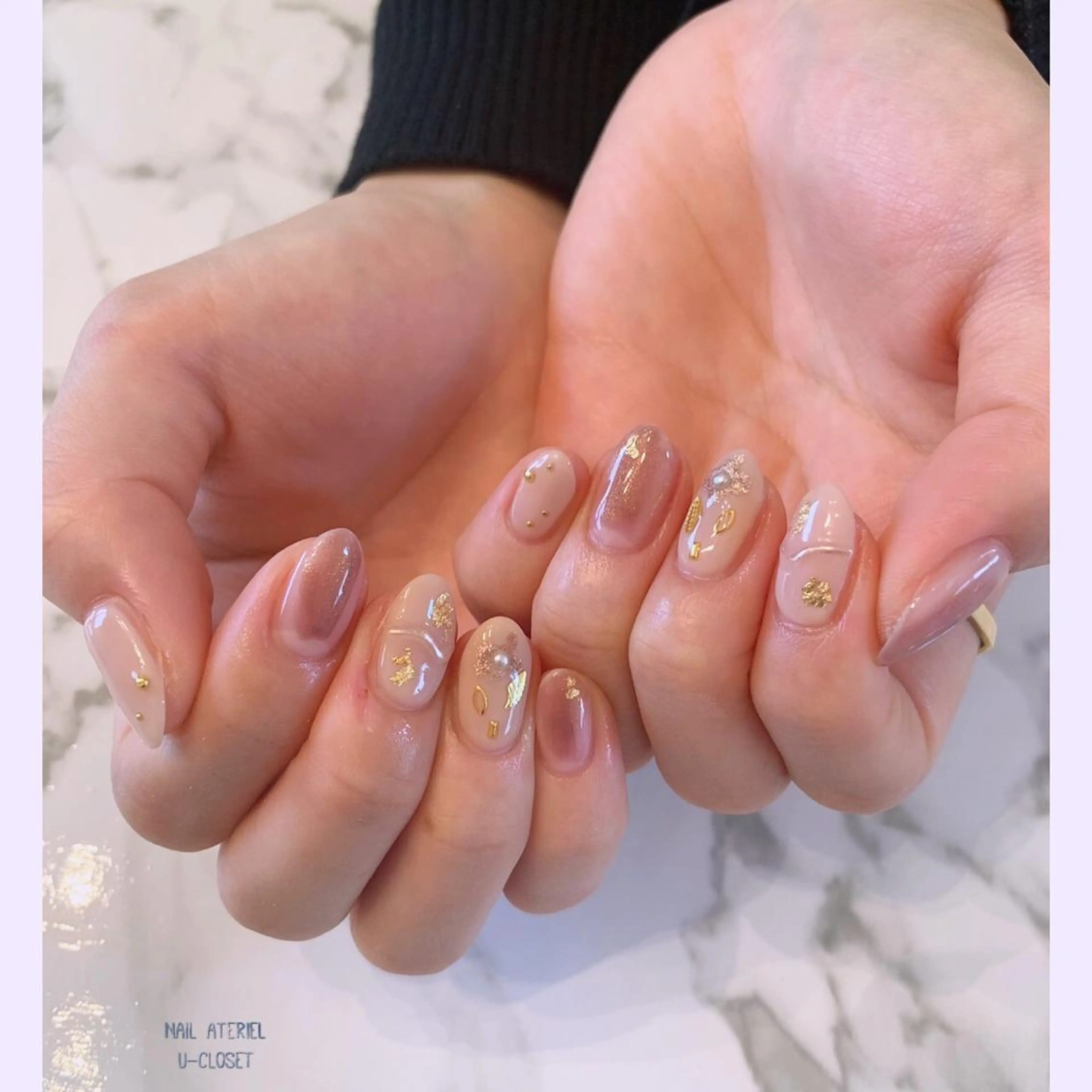 ネイル ハンドネイル u closetのネイルデザイン